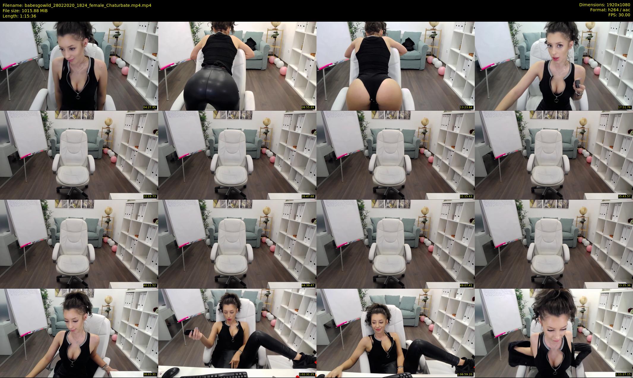 babesgowild — 76 minute Chaturbate couple cam show recording, 1080p, Feb 28, 2020