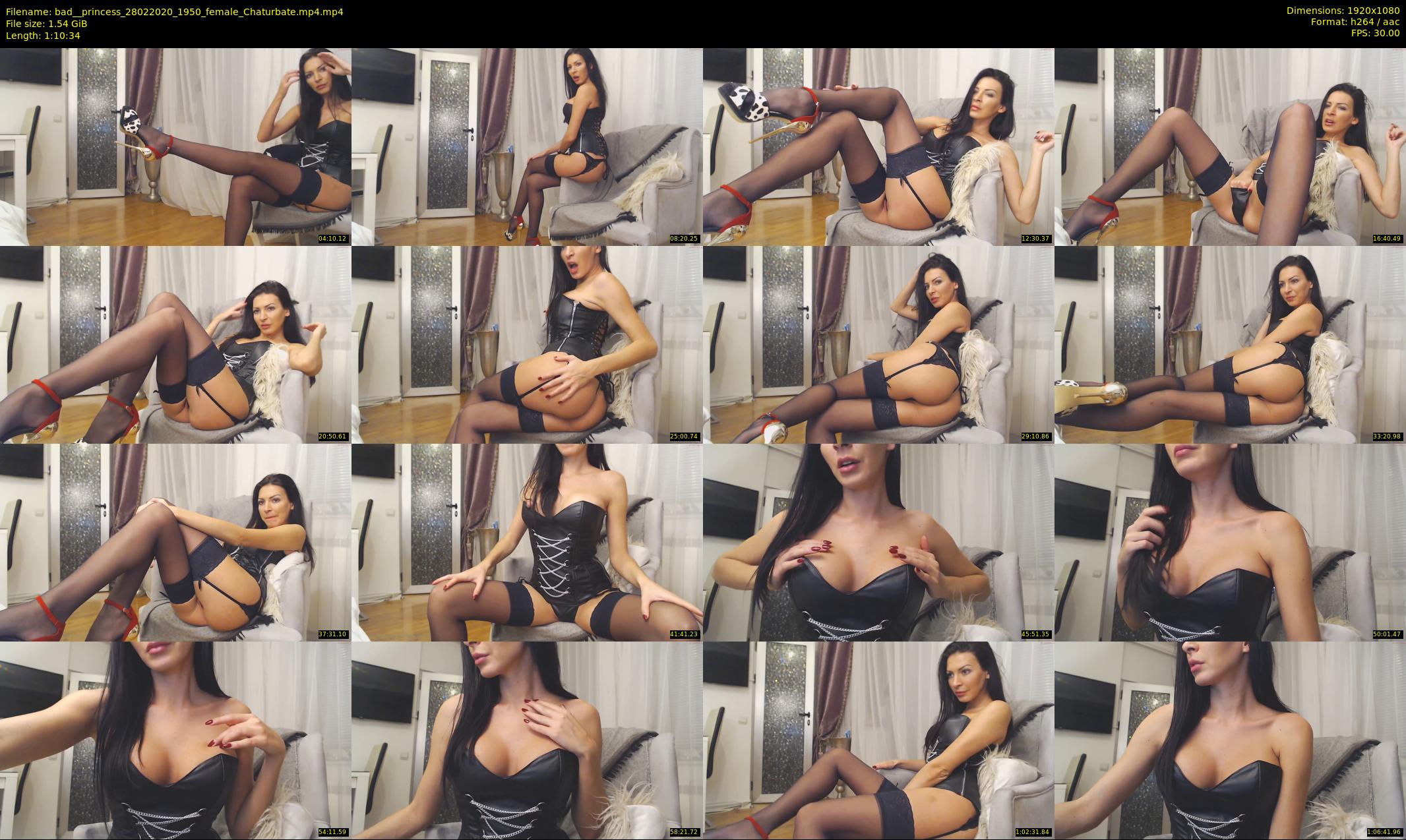 bad__princess — 71 minute Chaturbate female cam show recording, 1080p, Feb 28, 2020