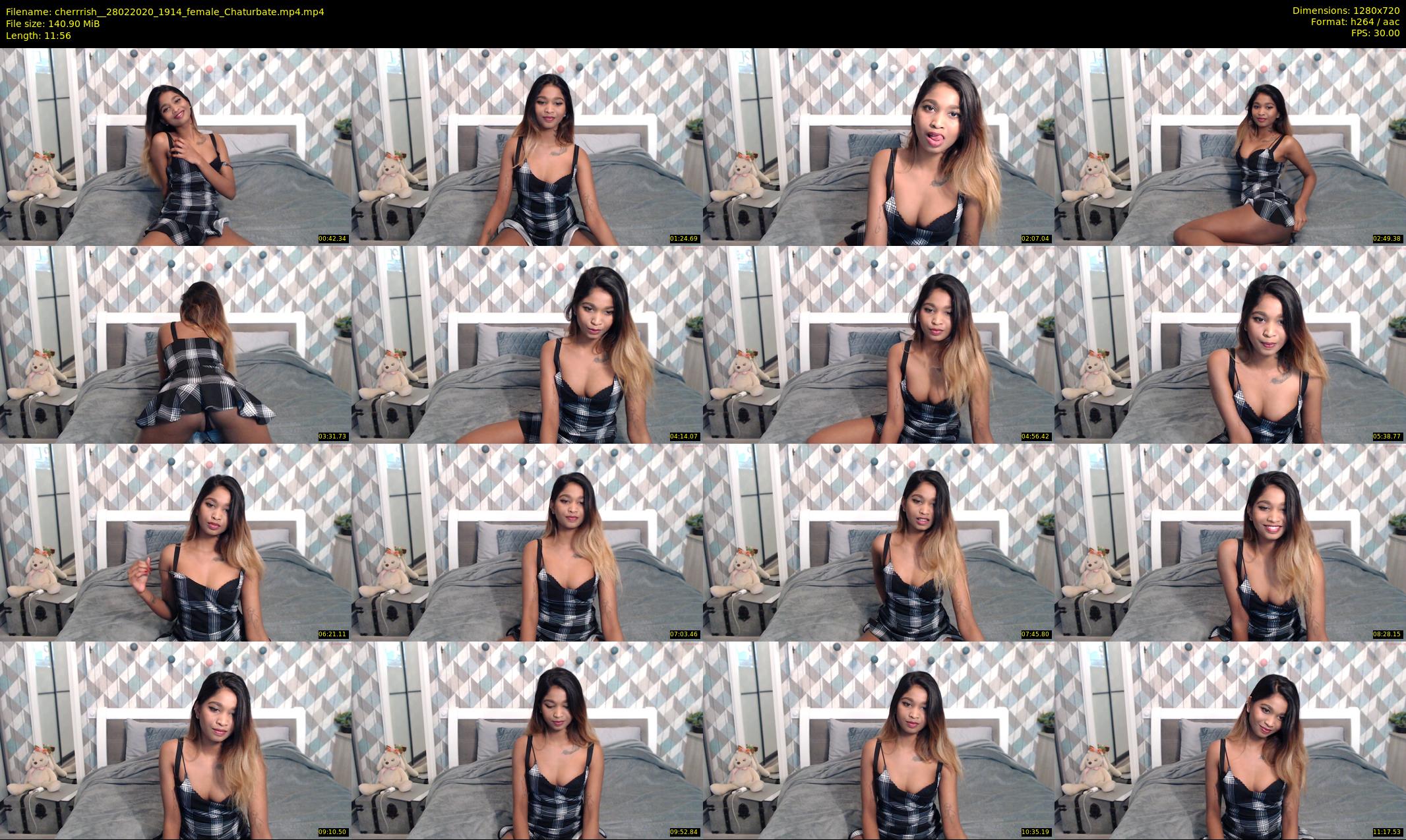 cherrrish_ — 12 minute Chaturbate female cam show recording, 720p, Feb 28, 2020