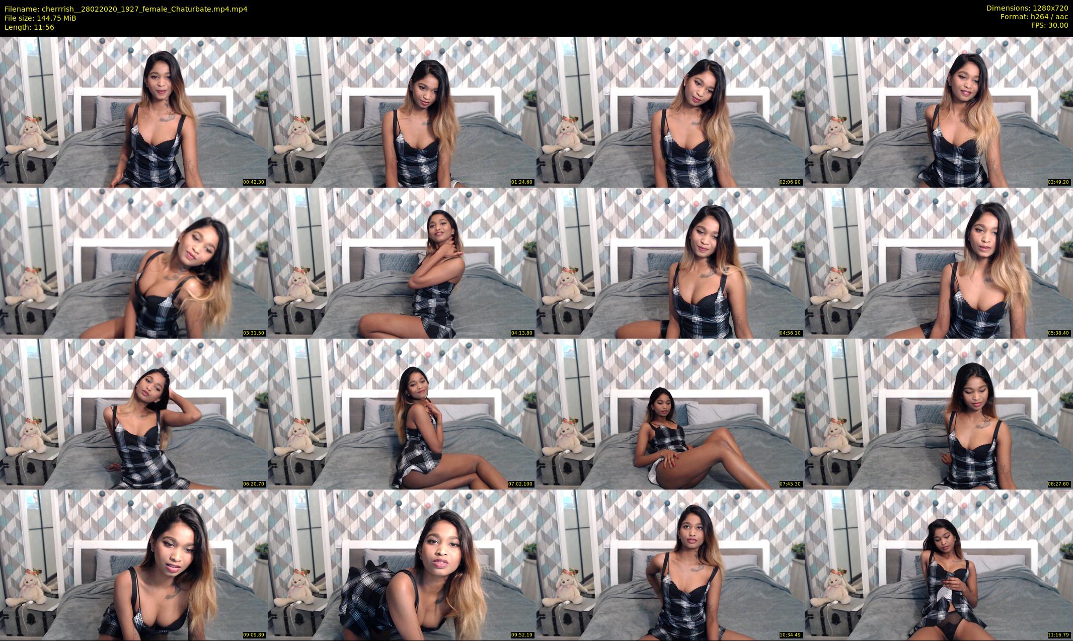 cherrrish_ — 12 minute Chaturbate female cam show recording, 720p, Feb 28, 2020