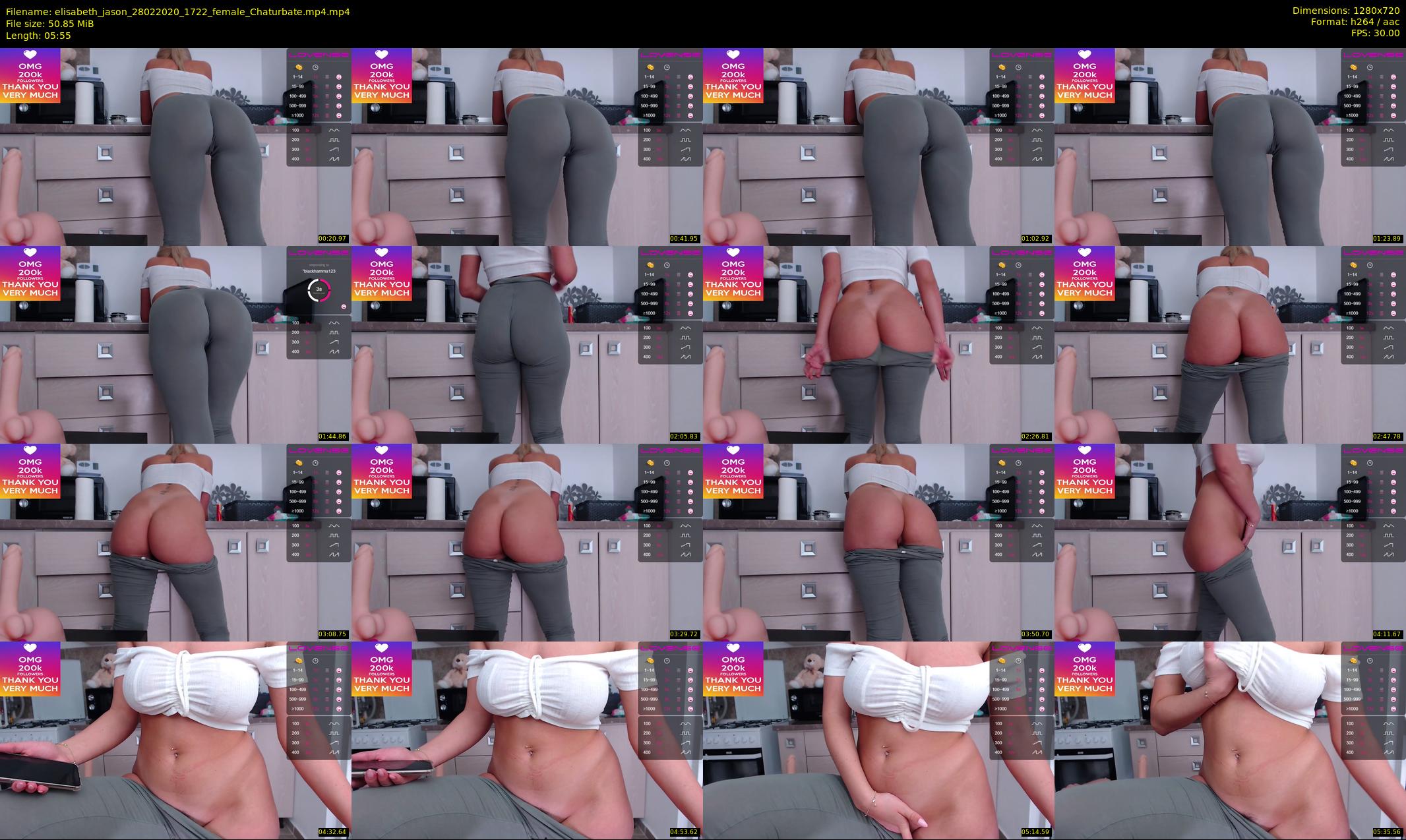 elisabeth_jason — 6 minute Chaturbate couple cam show recording, 720p, Feb 28, 2020