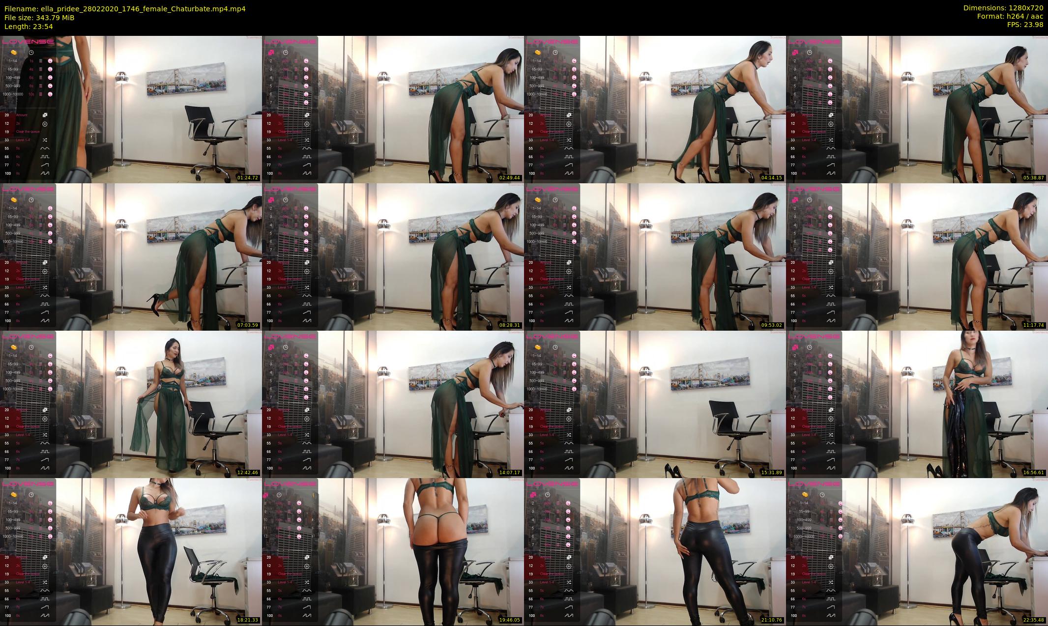 ella_pridee — 24 minute Chaturbate female cam show recording, 720p, Feb 28, 2020