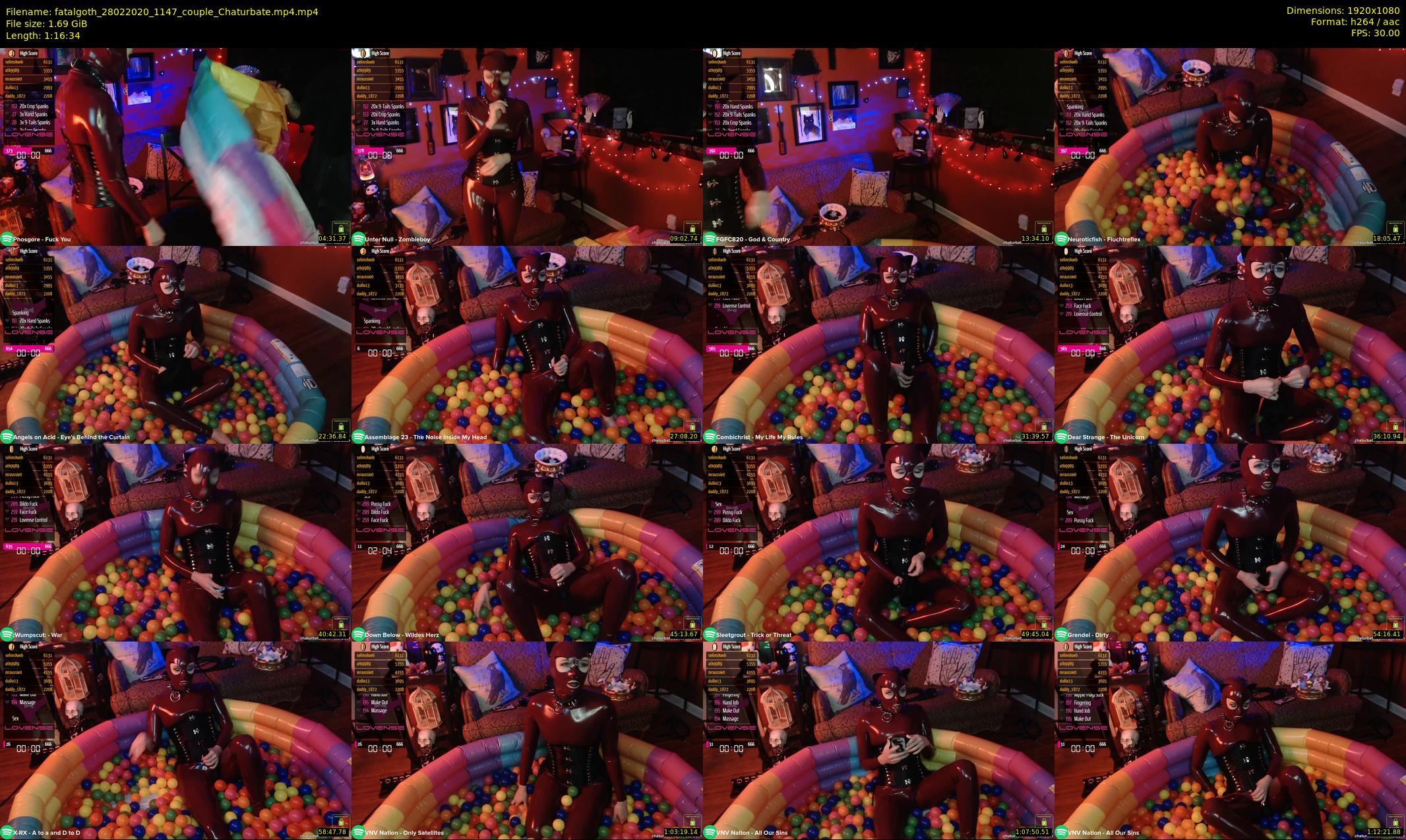 fatalgoth — 77 minute Chaturbate couple cam show recording, 1080p, Feb 28, 2020