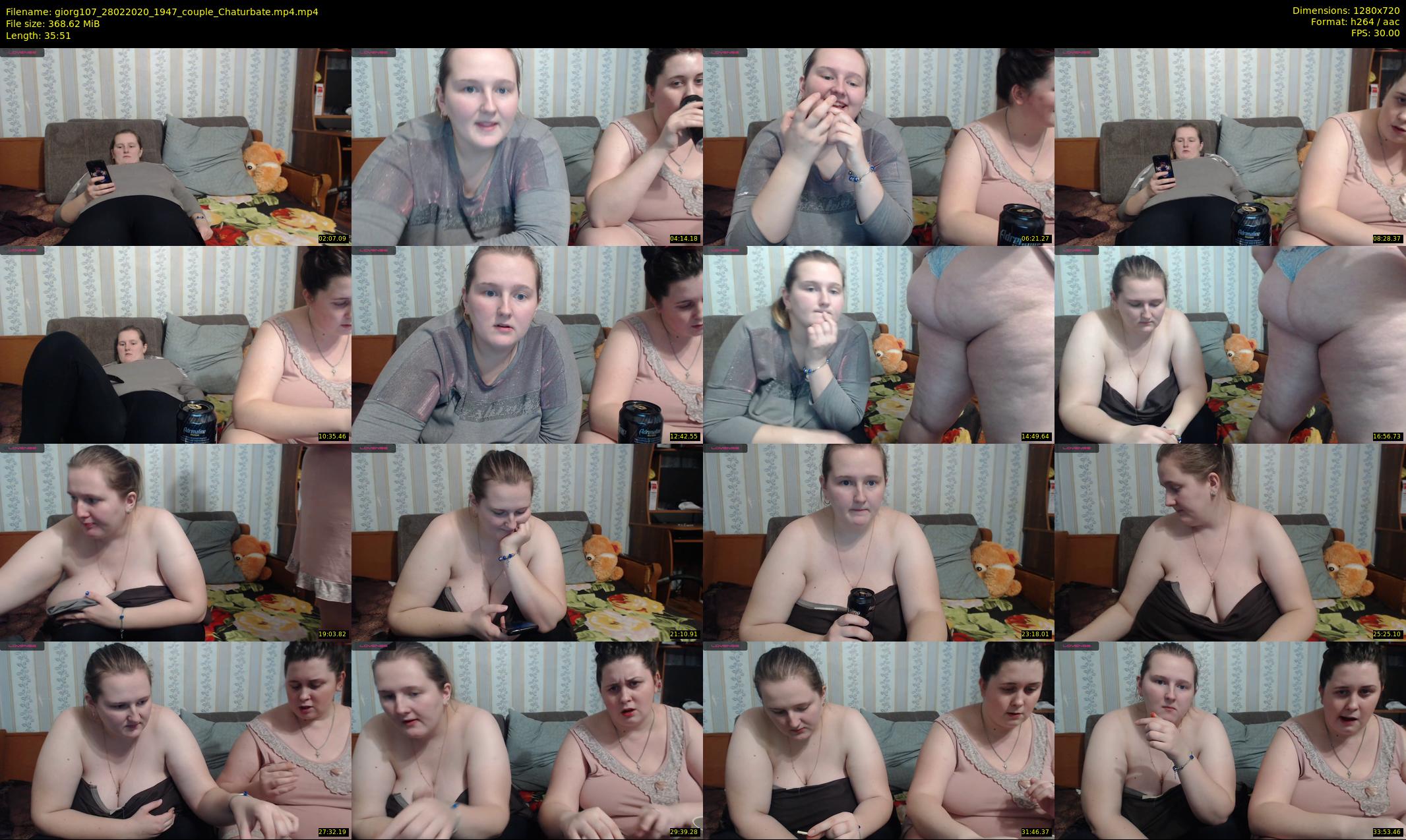 giorg107 — 36 minute Chaturbate couple cam show recording, 720p, Feb 28, 2020