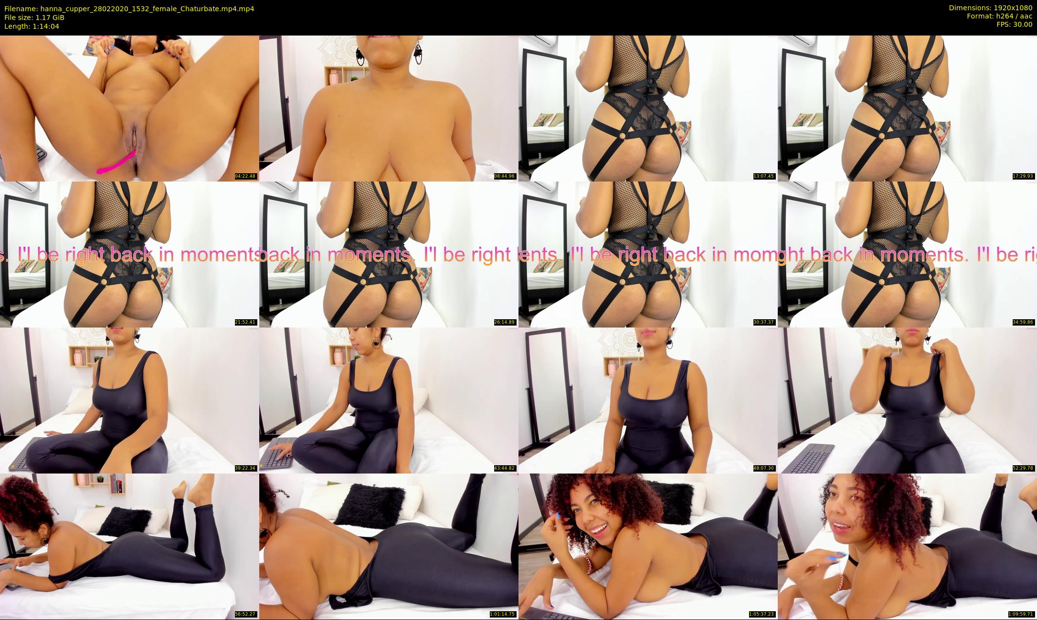 hanna_cupper — 75 minute Chaturbate female cam show recording, 1080p, Feb 28, 2020