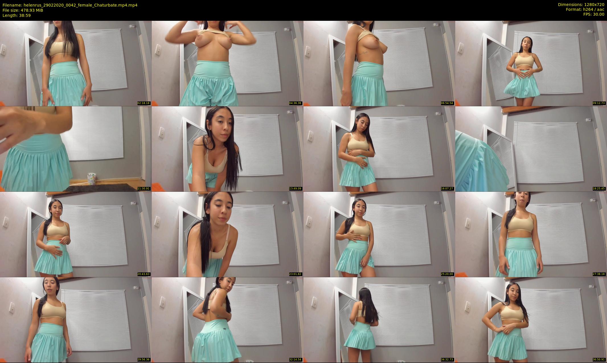 helenrus — 39 minute Chaturbate female cam show recording, 720p, Feb 29, 2020