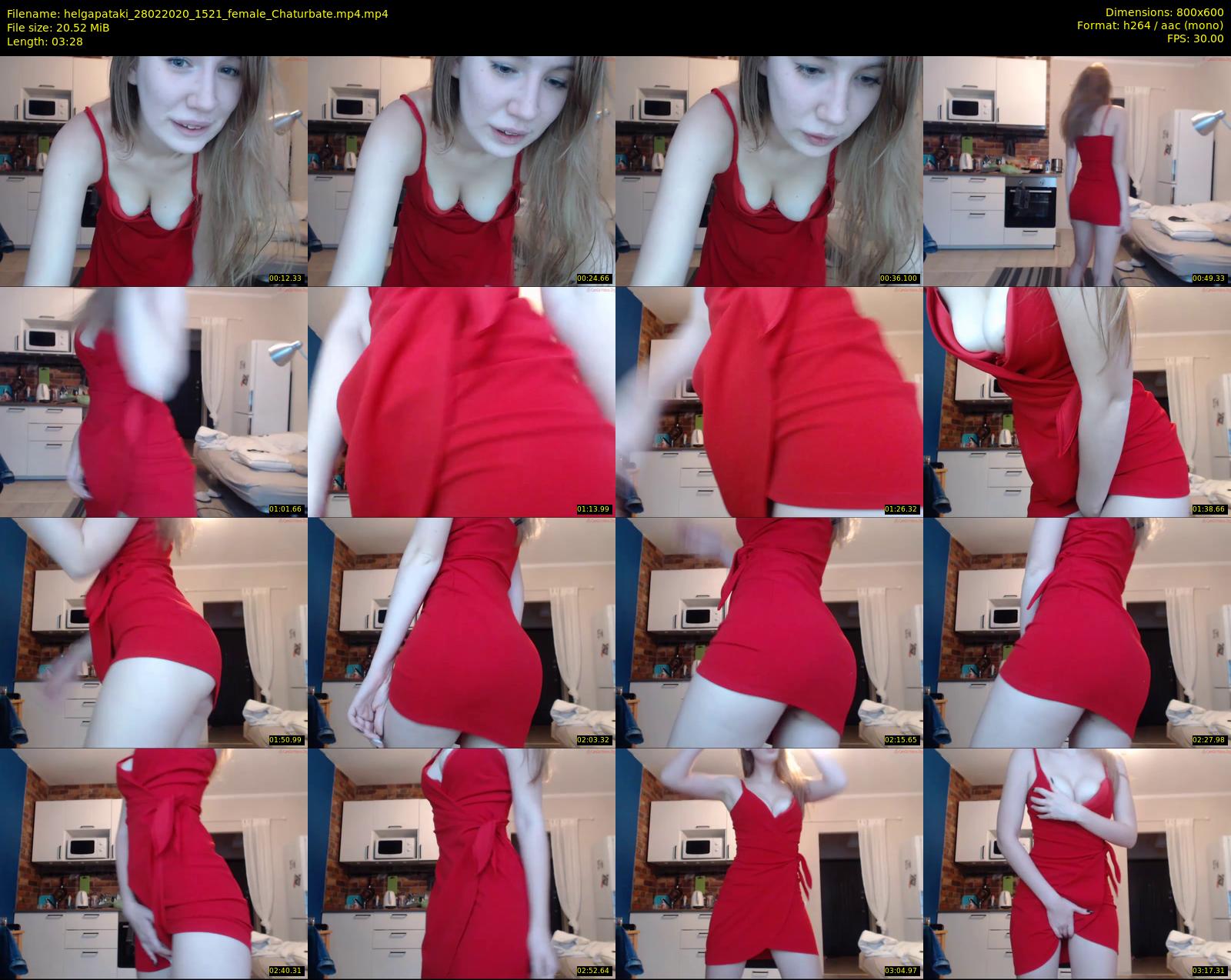 helgapataki — 4 minute Chaturbate female cam show recording, 480p, Feb 28, 2020