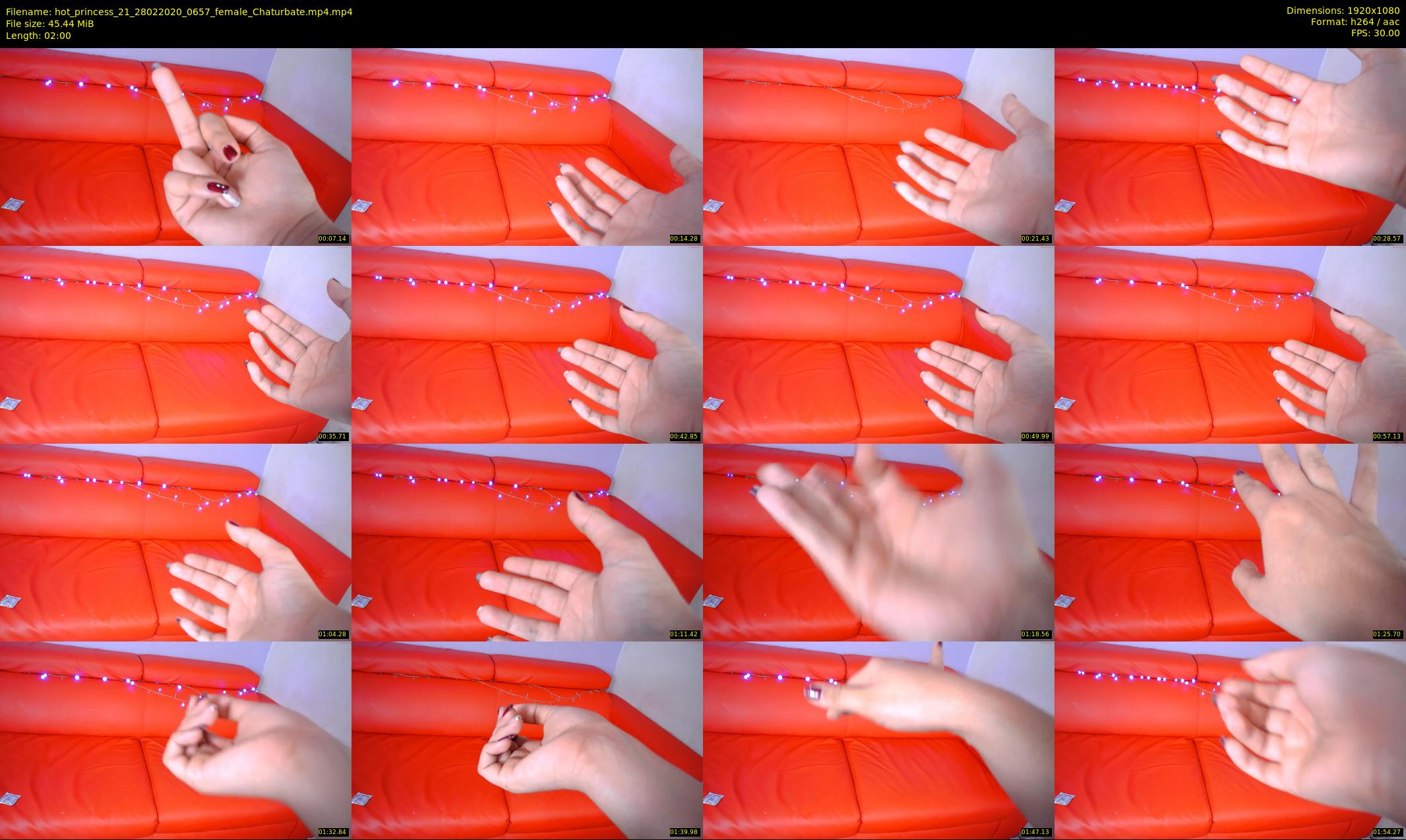 hot_princess_21 — 2 minute Chaturbate female cam show recording, 1080p, Feb 28, 2020