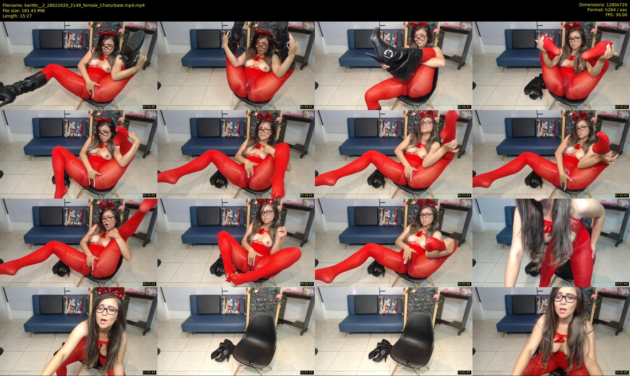 karitto__2 — 16 minute Chaturbate female cam show recording, 720p, Feb 28, 2020