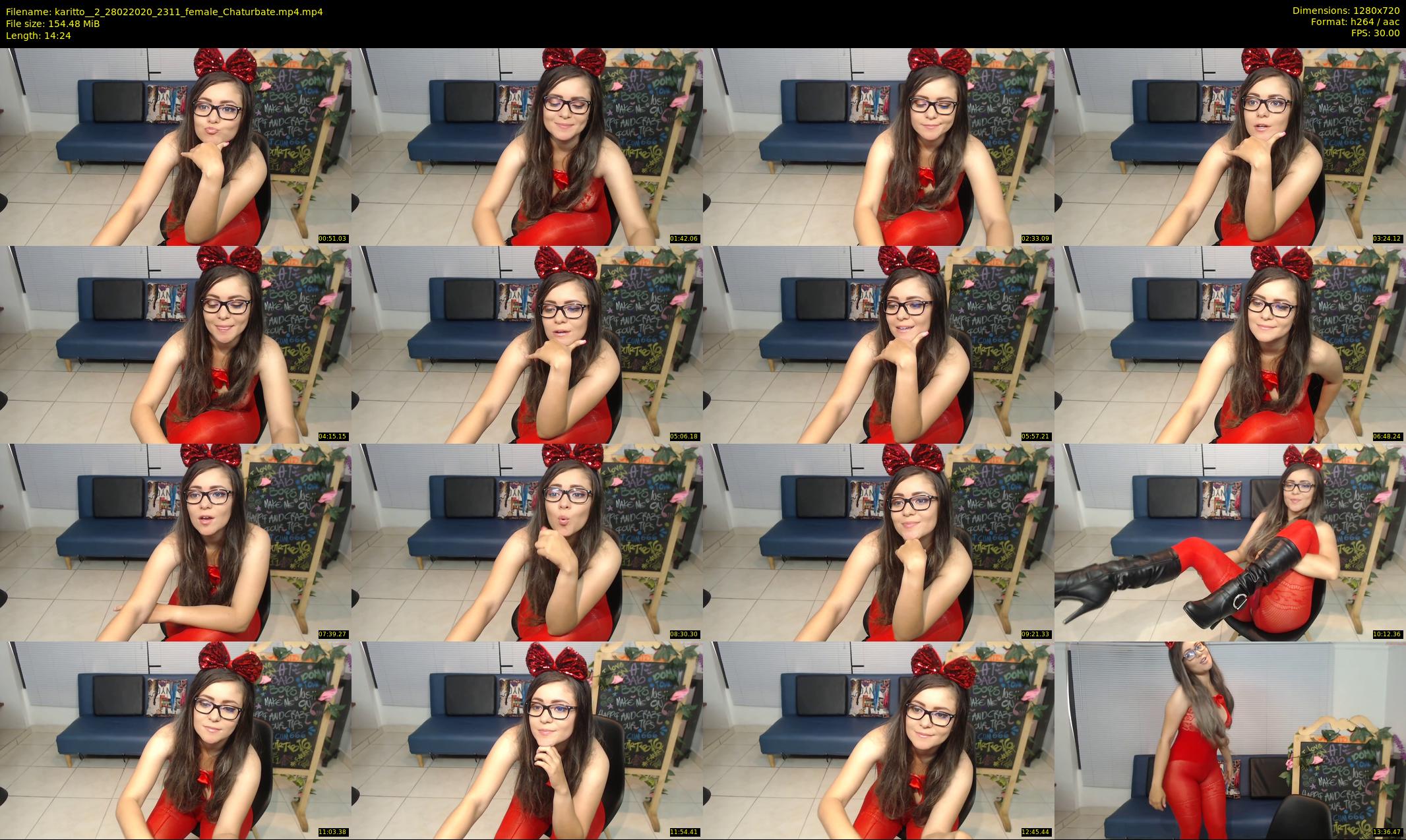 karitto__2 — 15 minute Chaturbate female cam show recording, 720p, Feb 28, 2020