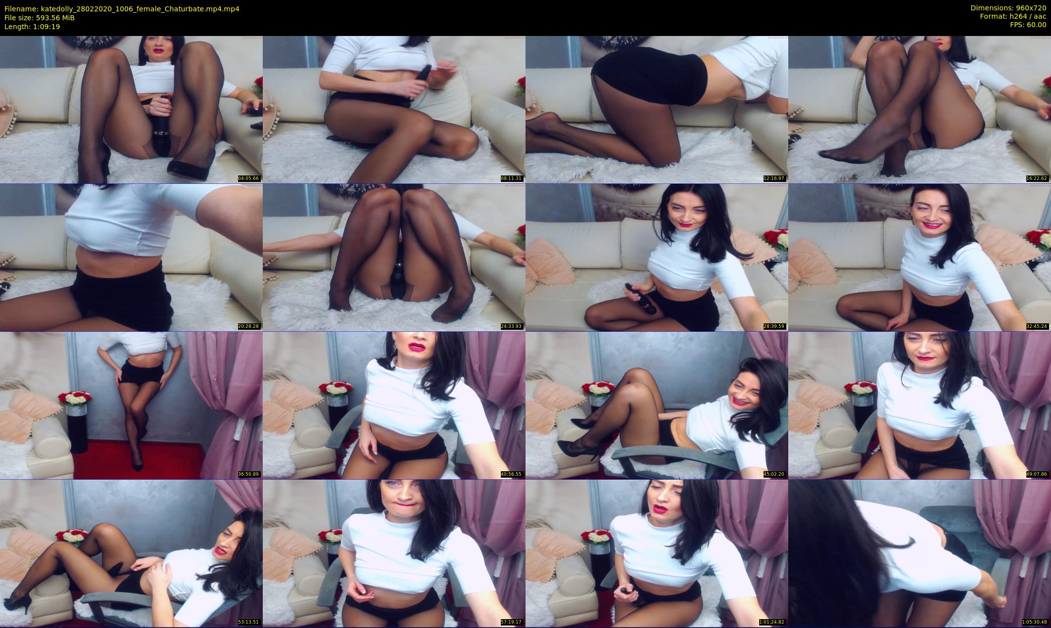 katedolly — 70 minute Chaturbate female cam show recording, 720p, Feb 28, 2020