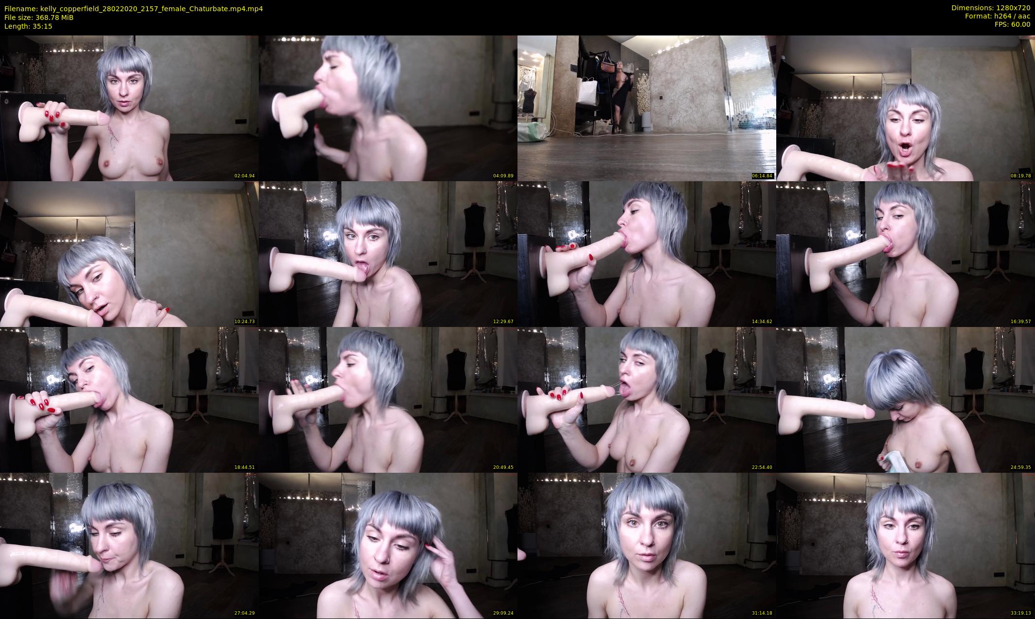 kelly_copperfield — 36 minute Chaturbate female cam show recording, 720p, Feb 28, 2020