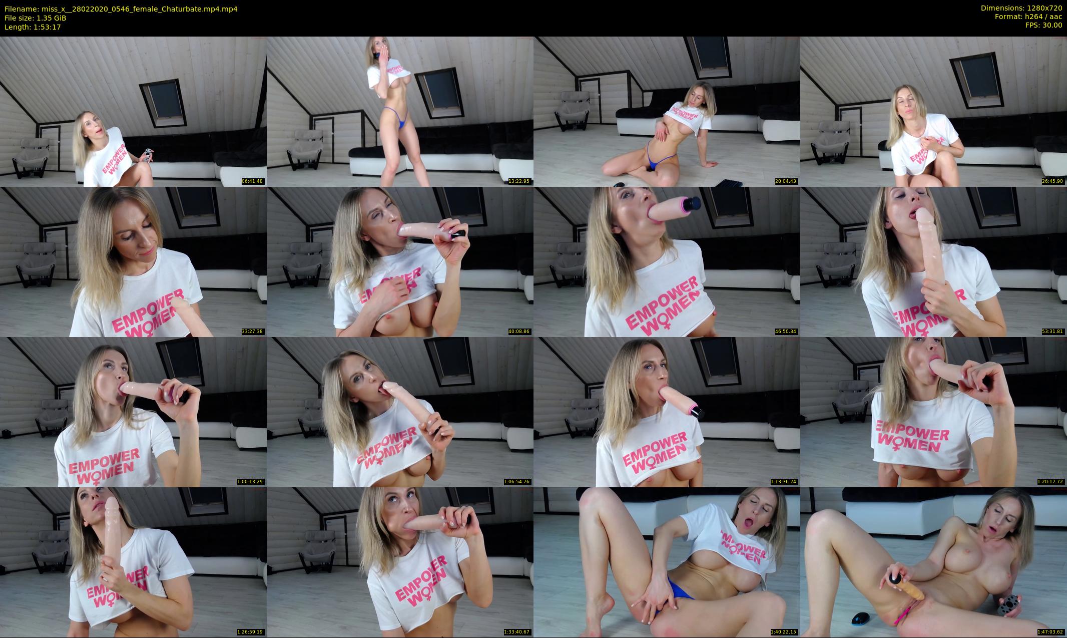 miss_x_ — 114 minute Chaturbate female cam show recording, 720p, Feb 28, 2020