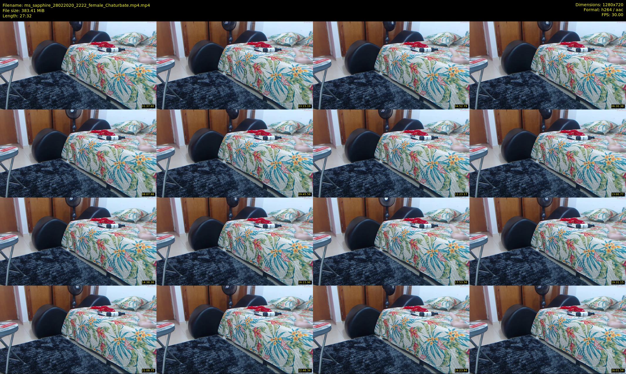 ms_sapphire — 28 minute Chaturbate female cam show recording, 720p, Feb 28, 2020