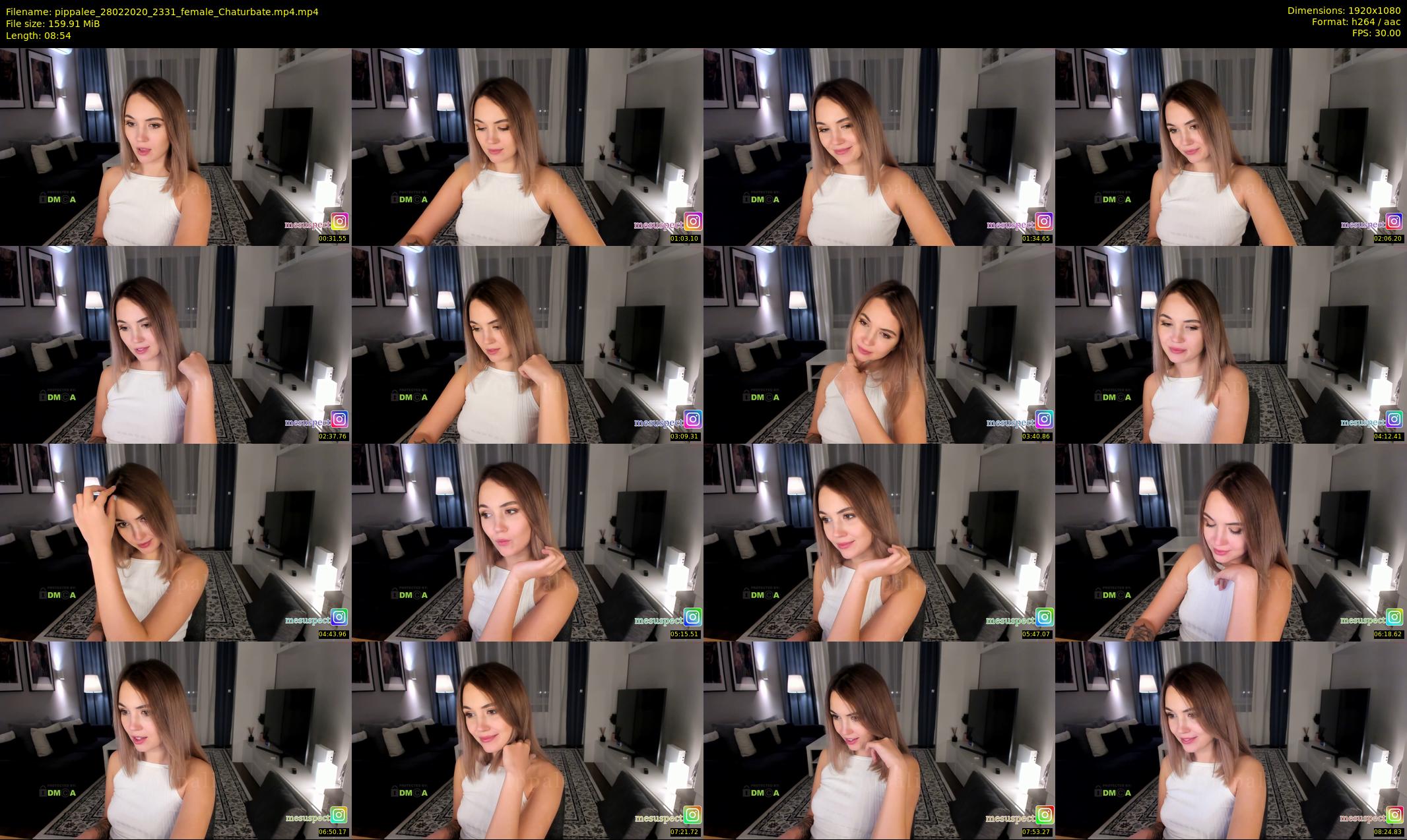 pippalee — 9 minute Chaturbate female cam show recording, 1080p, Feb 28, 2020