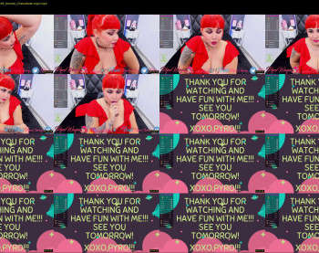 pyrowayne — 6 minute Chaturbate female cam show recording, 720p, Feb 29, 2020