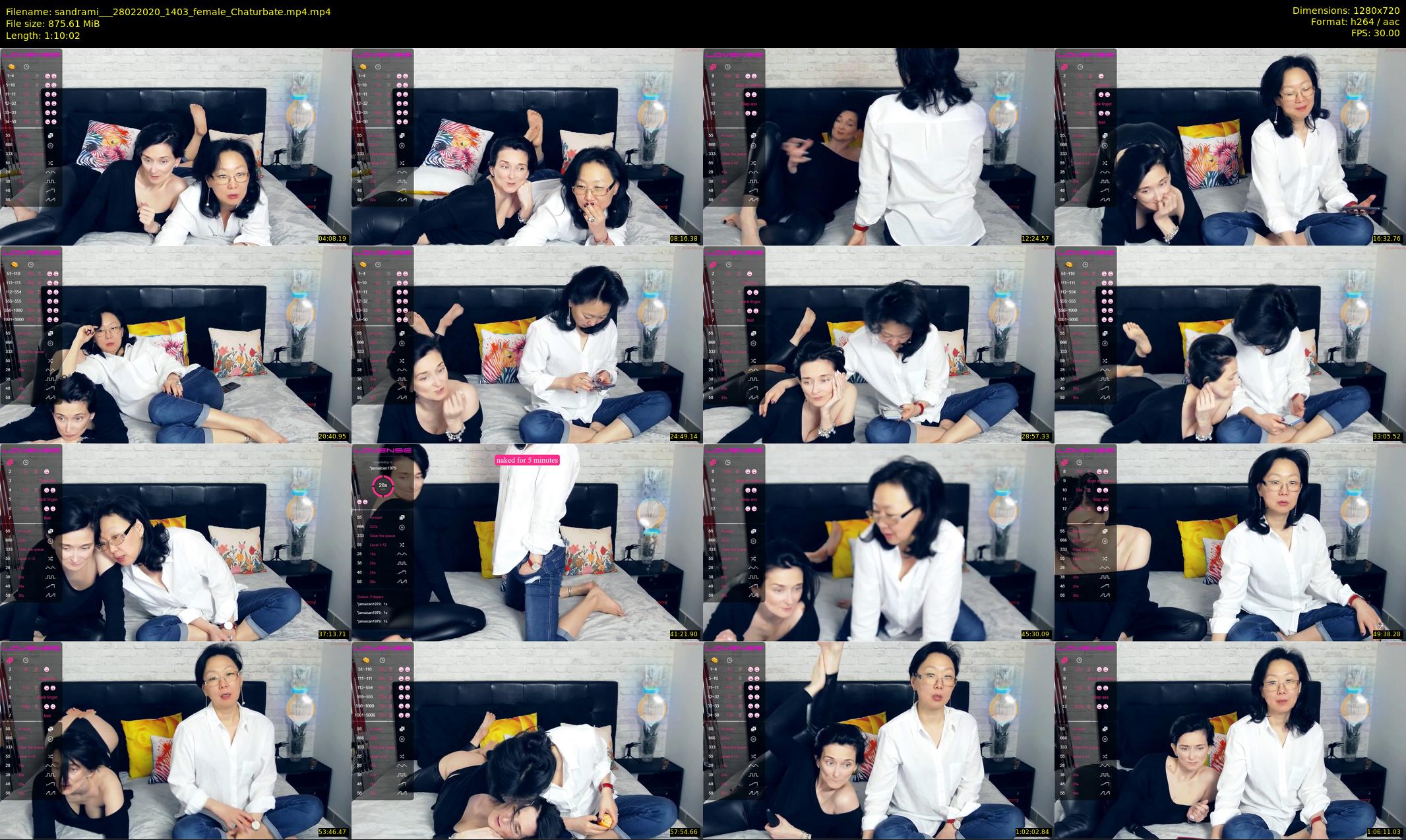sandrami__ — 71 minute Chaturbate female cam show recording, 720p, Feb 28, 2020