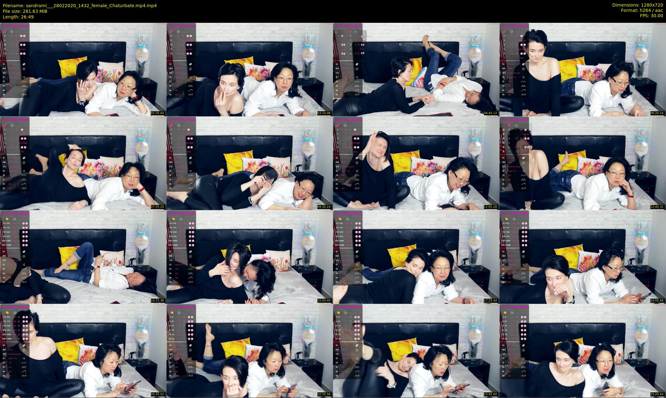 sandrami__ — 27 minute Chaturbate female cam show recording, 720p, Feb 28, 2020