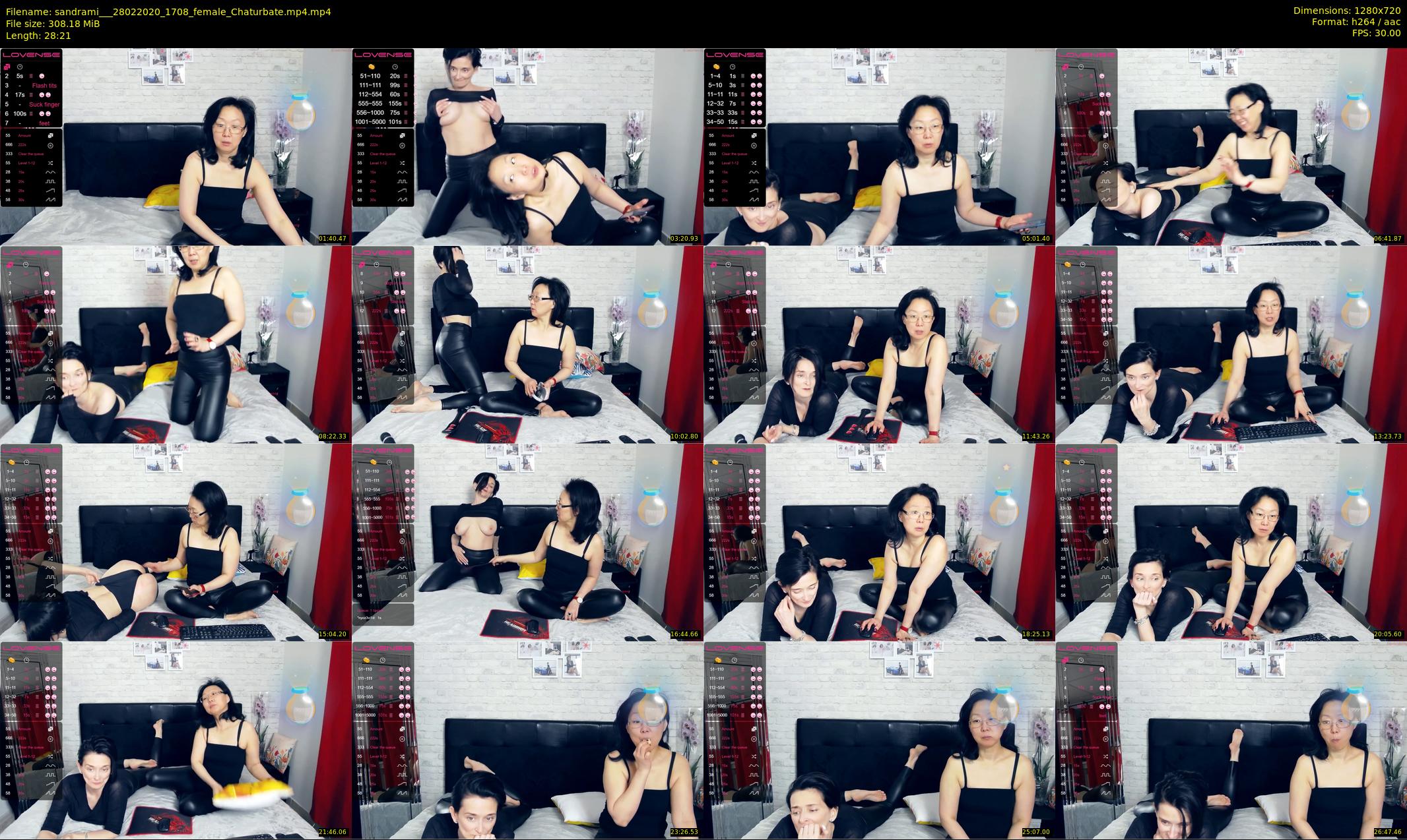 sandrami__ — 29 minute Chaturbate female cam show recording, 720p, Feb 28, 2020