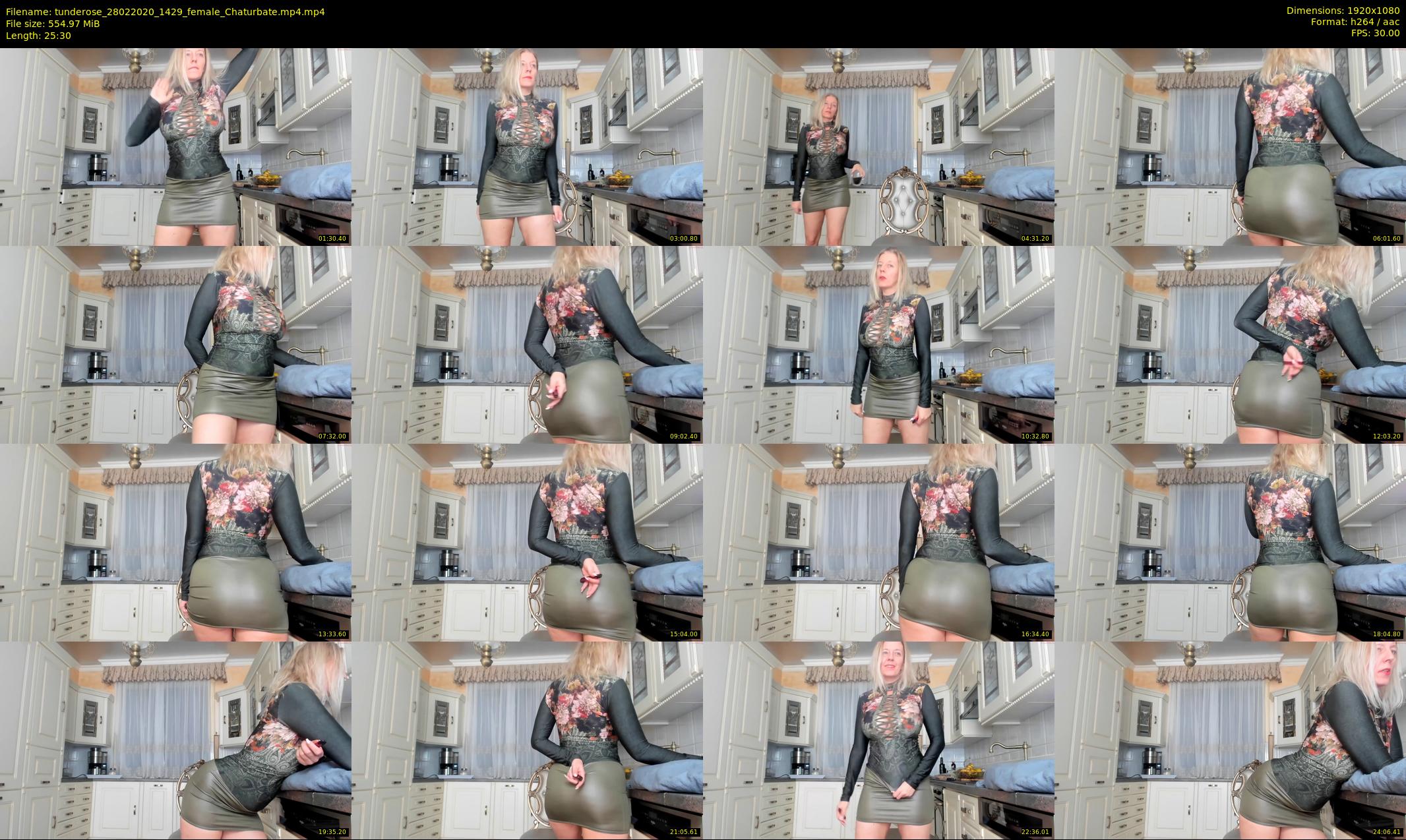 tunderose — 26 minute Chaturbate female cam show recording, 1080p, Feb 28, 2020