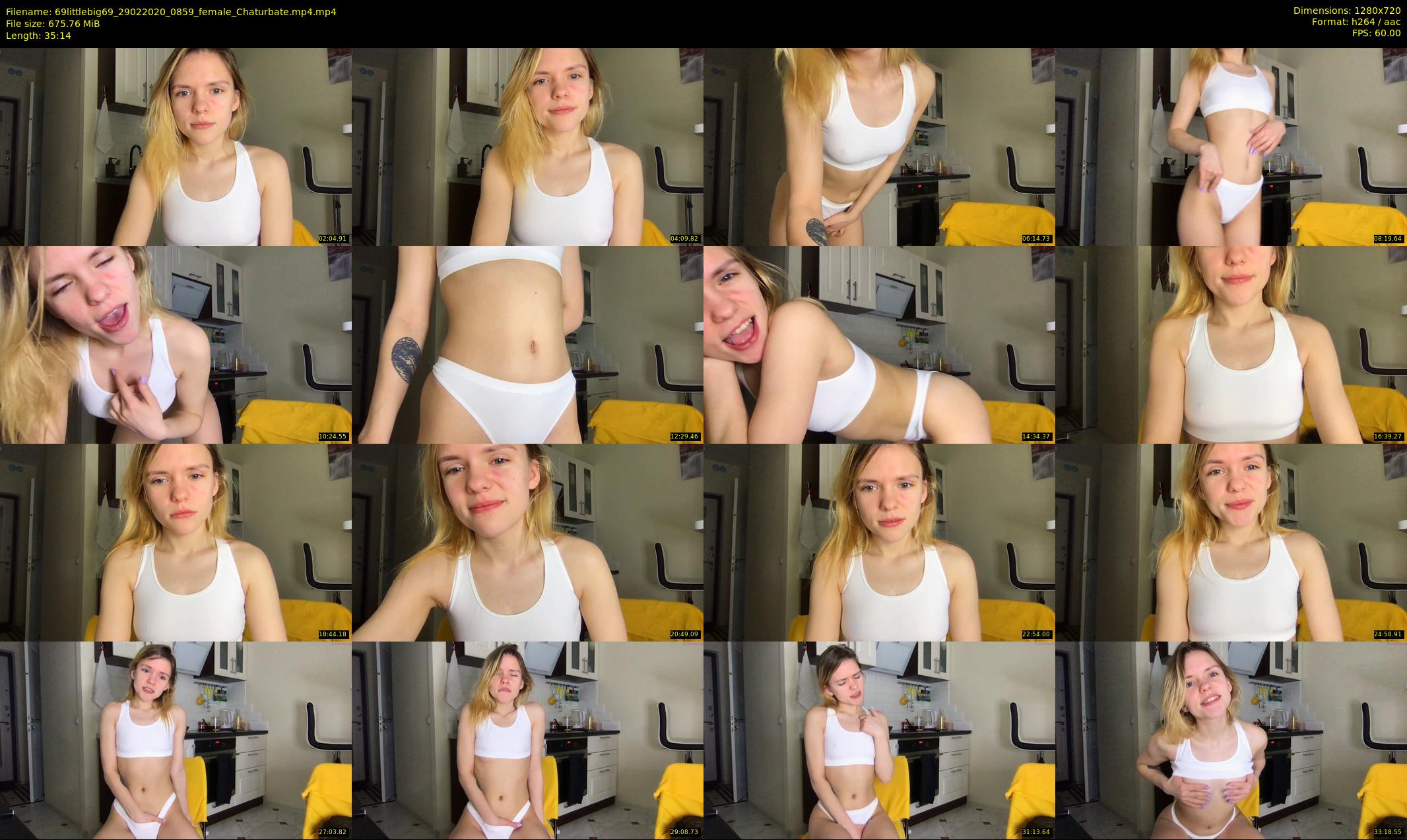 69littlebig69 — 36 minute Chaturbate couple cam show recording, 720p, Feb 29, 2020