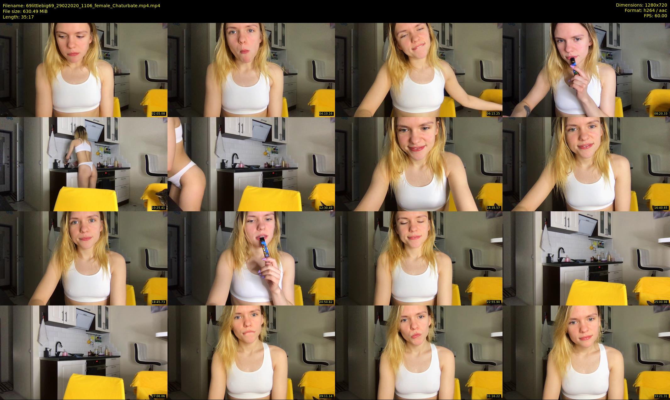 69littlebig69 — 36 minute Chaturbate couple cam show recording, 720p, Feb 29, 2020