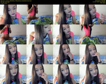 anarich — 9 minute Chaturbate female cam show recording, 480p, Feb 29, 2020