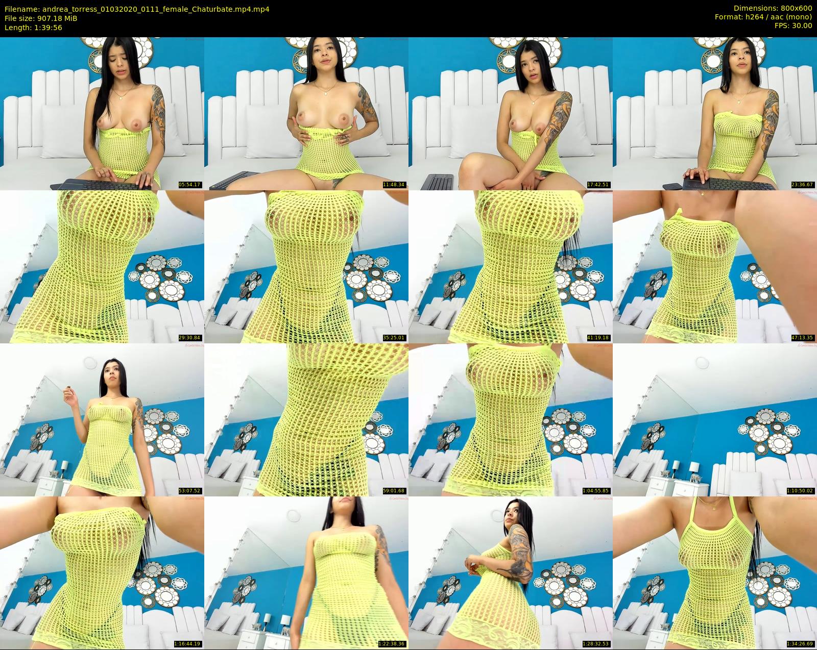 andrea_torress — 100 minute Chaturbate female cam show recording, 480p, Mar 1, 2020
