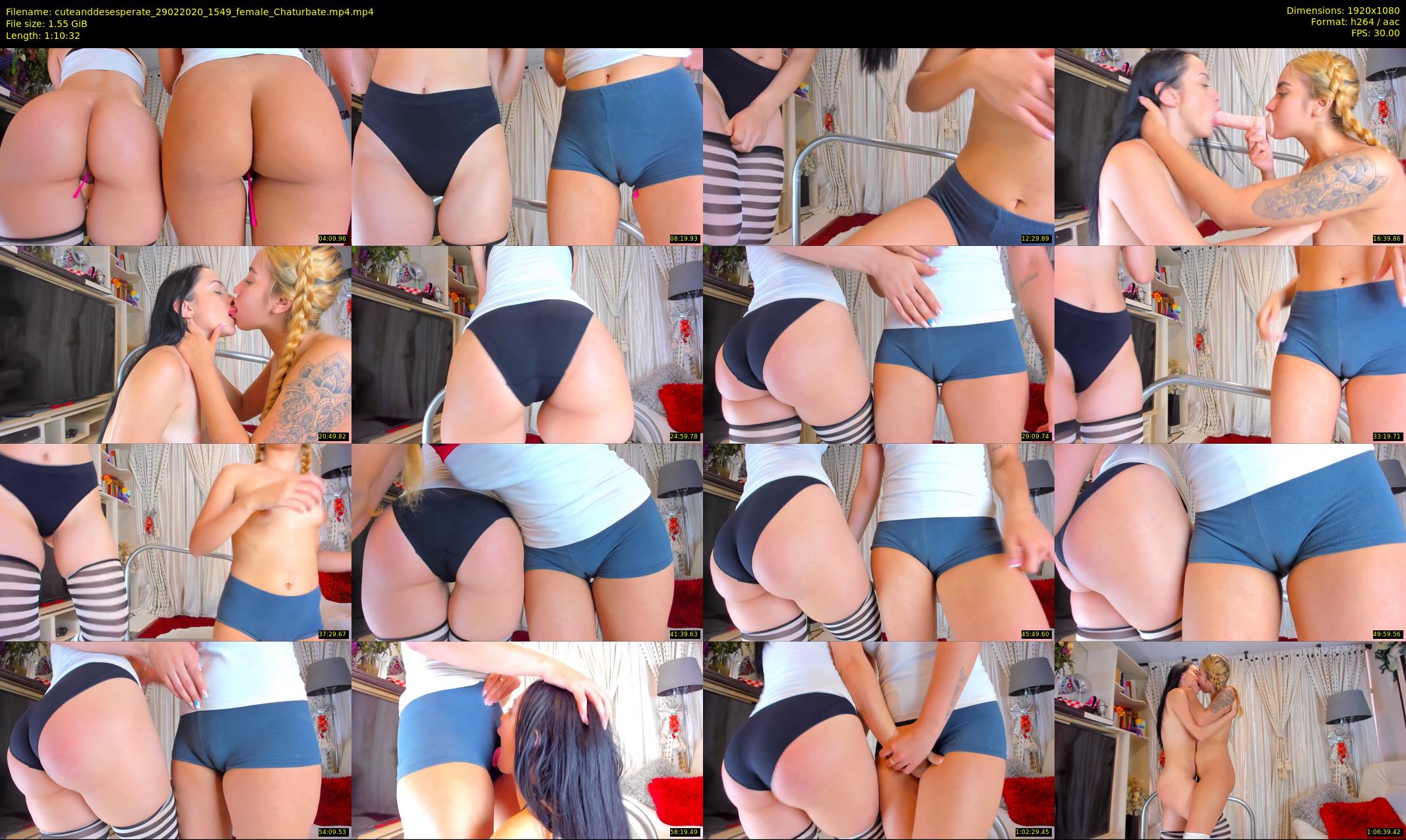 cuteanddesesperate — 71 minute Chaturbate female cam show recording, 1080p, Feb 29, 2020