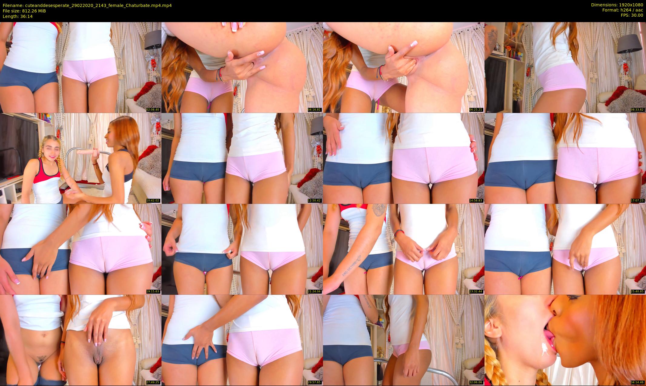 cuteanddesesperate — 37 minute Chaturbate female cam show recording, 1080p, Feb 29, 2020