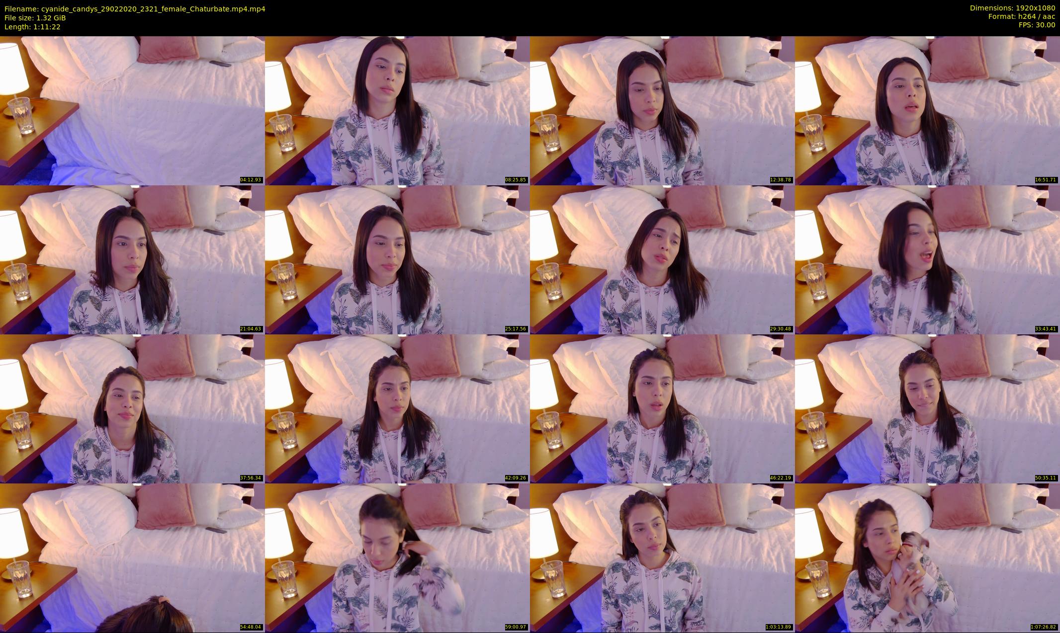 cyanide_candys — 72 minute Chaturbate female cam show recording, 1080p, Feb 29, 2020