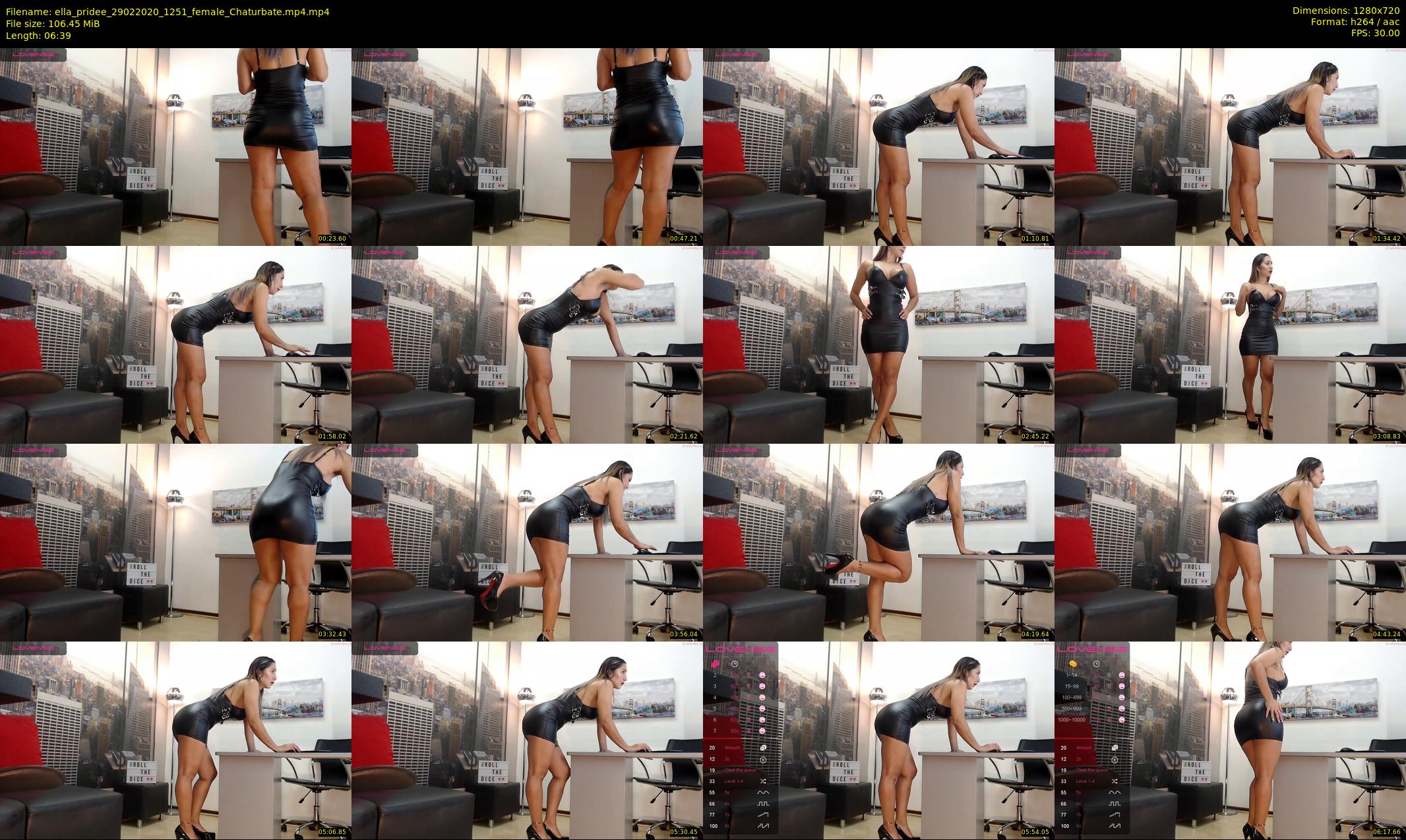 ella_pridee — 7 minute Chaturbate female cam show recording, 720p, Feb 29, 2020