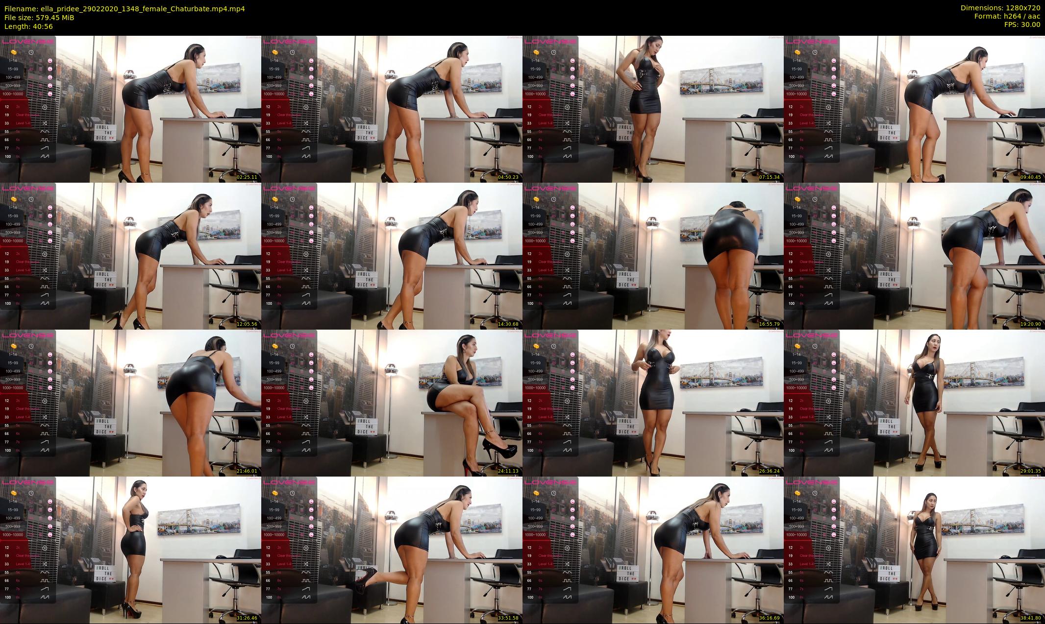 ella_pridee — 41 minute Chaturbate female cam show recording, 720p, Feb 29, 2020