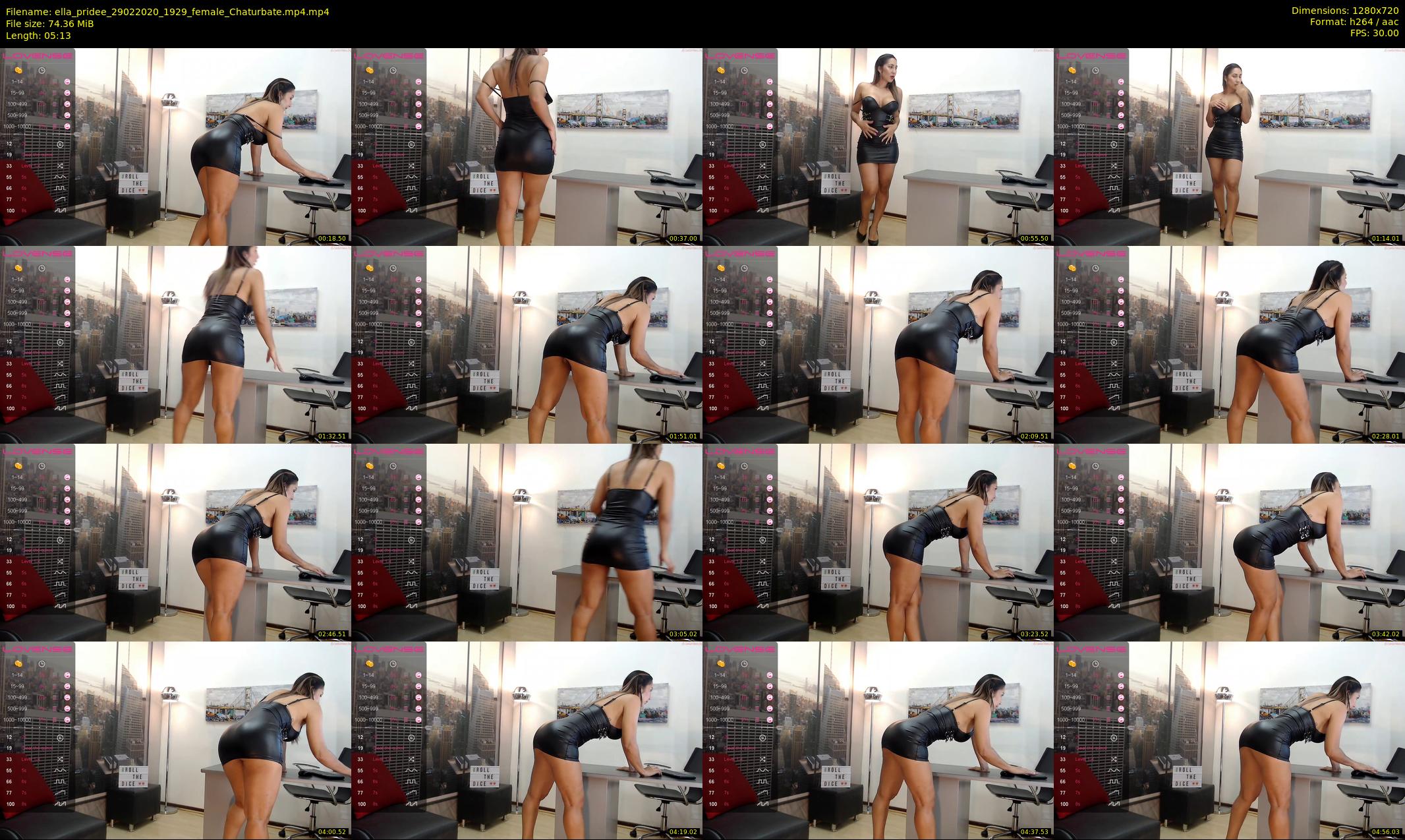 ella_pridee — 6 minute Chaturbate female cam show recording, 720p, Feb 29, 2020