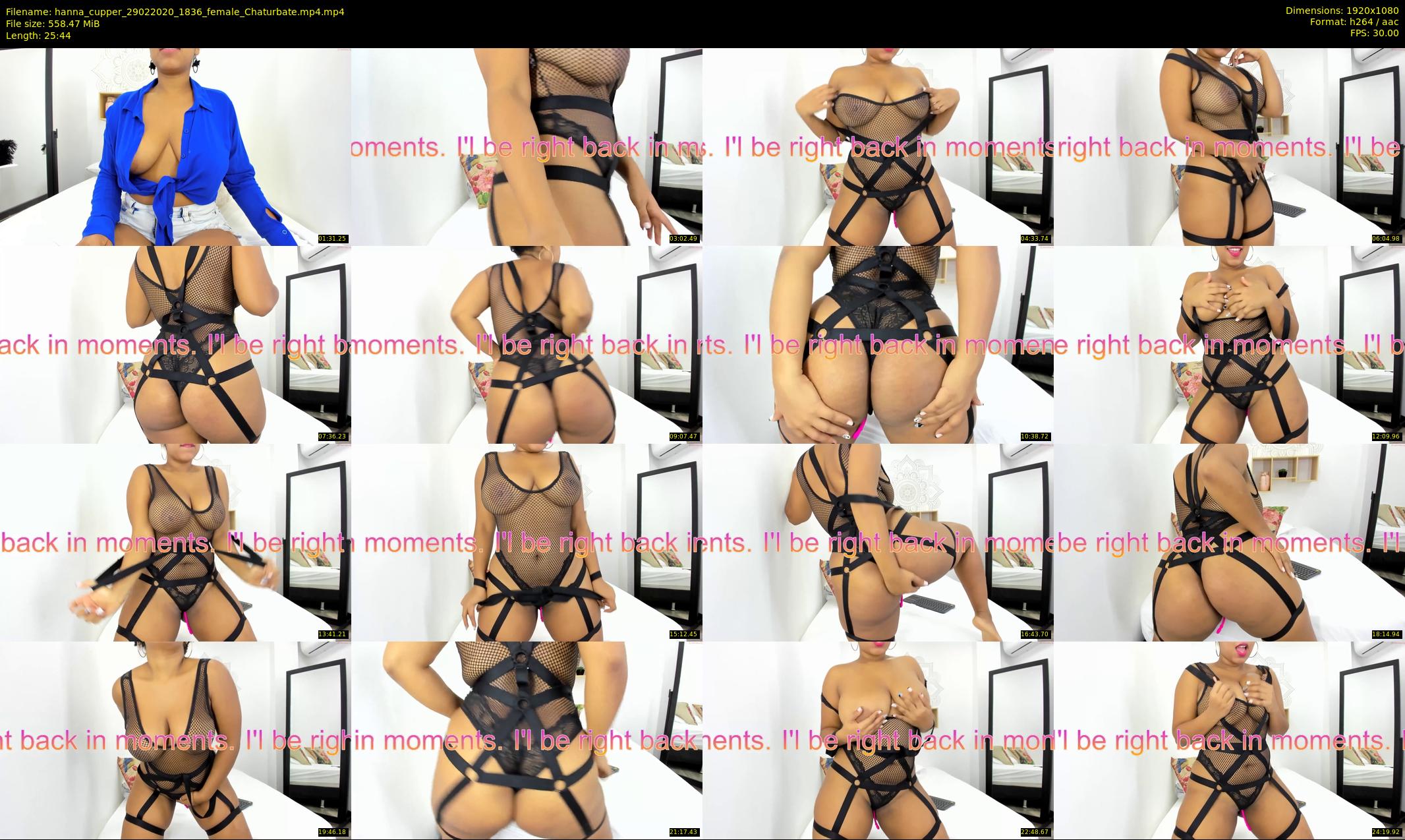 hanna_cupper — 26 minute Chaturbate female cam show recording, 1080p, Feb 29, 2020