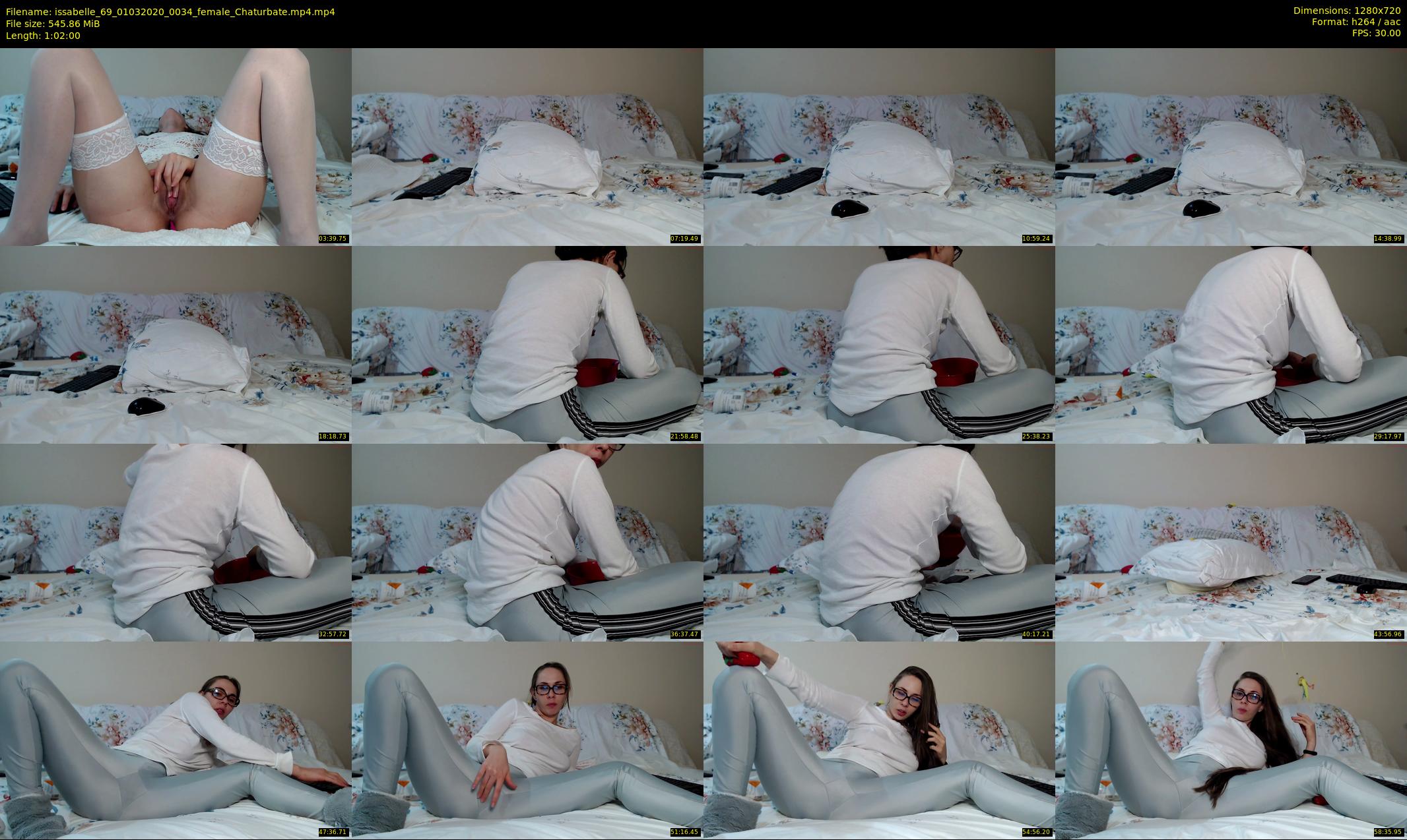 issabelle_69 — 62 minute Chaturbate couple cam show recording, 720p, Mar 1, 2020