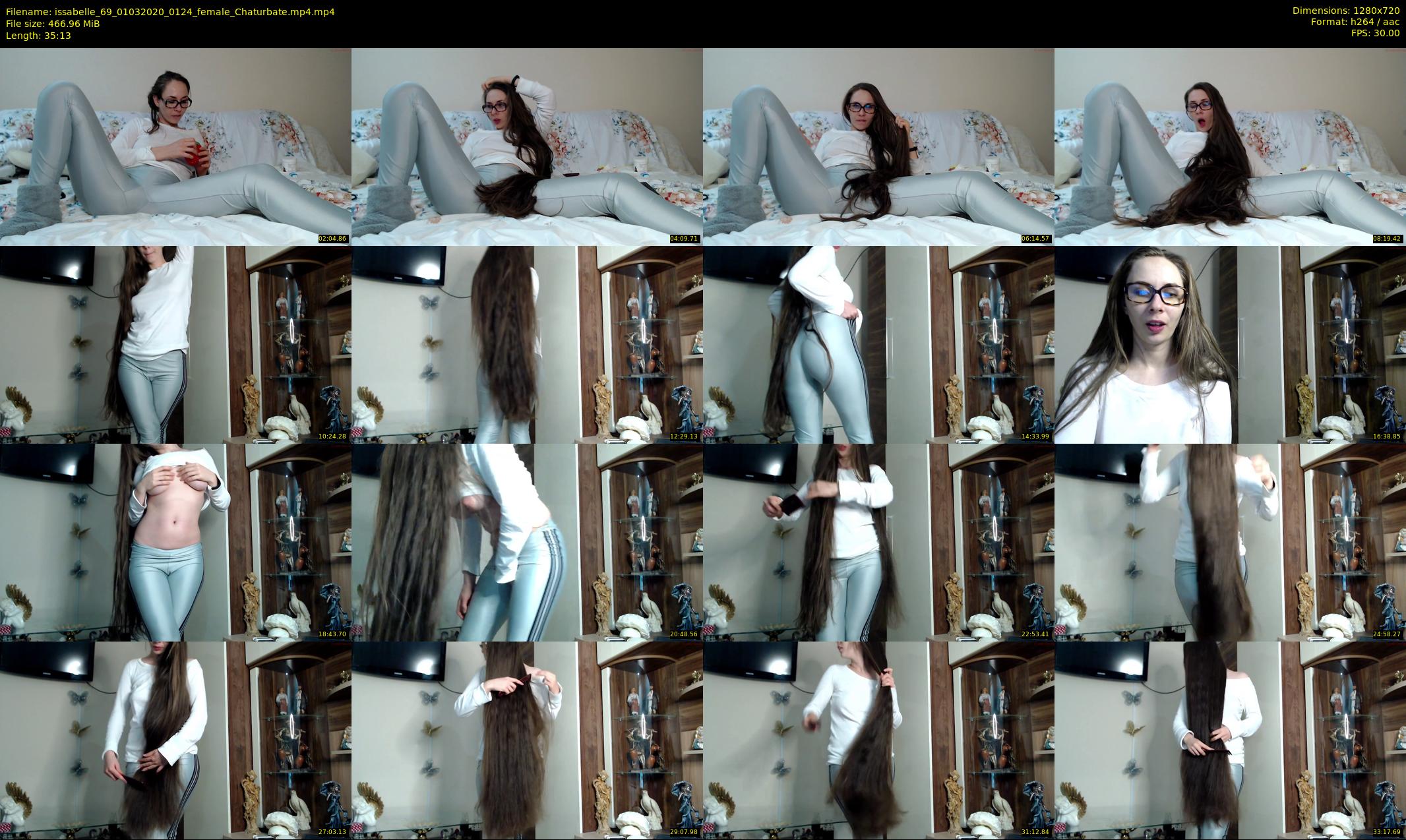 issabelle_69 — 36 minute Chaturbate couple cam show recording, 720p, Mar 1, 2020