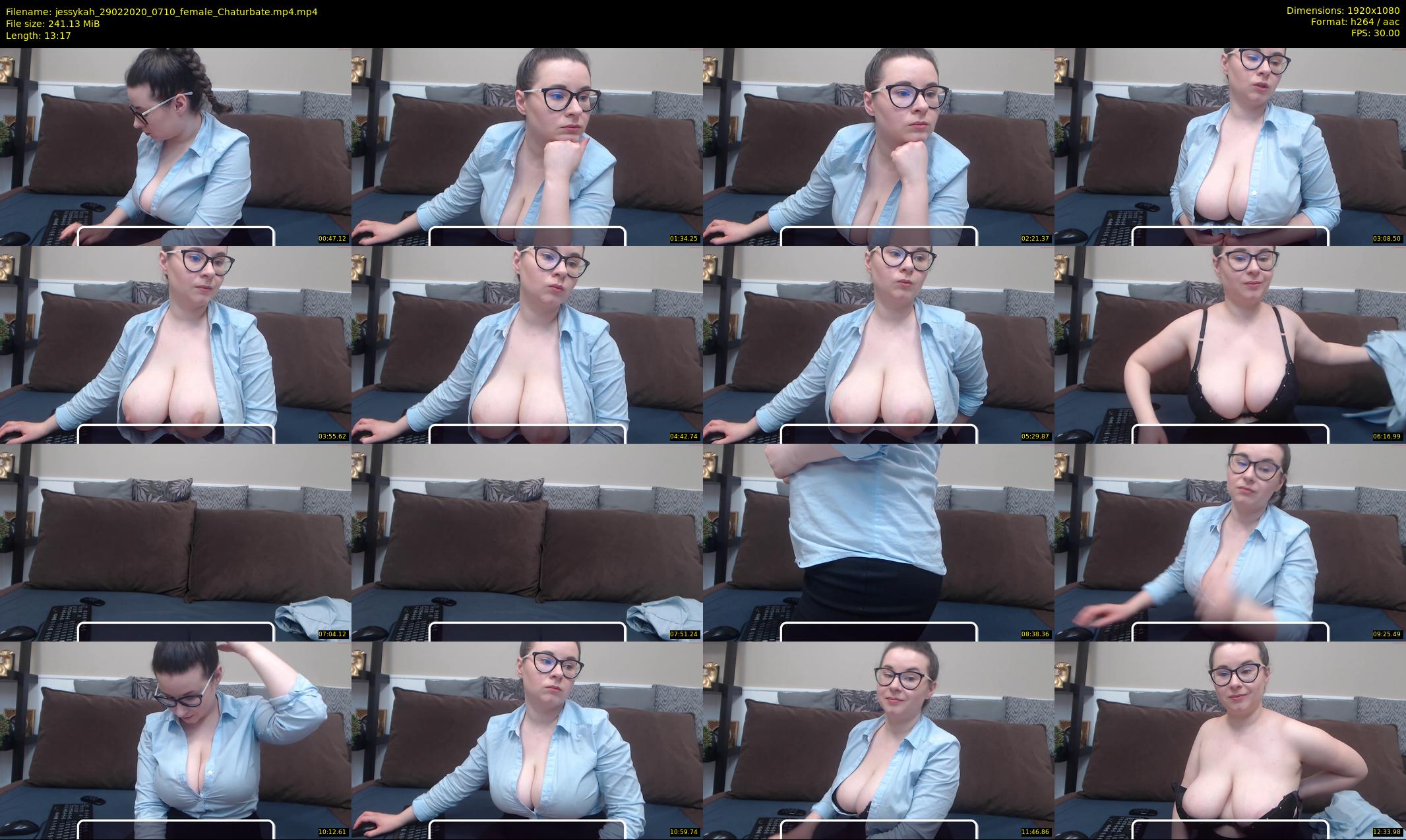 jessykah — 14 minute Chaturbate female cam show recording, 1080p, Feb 29, 2020