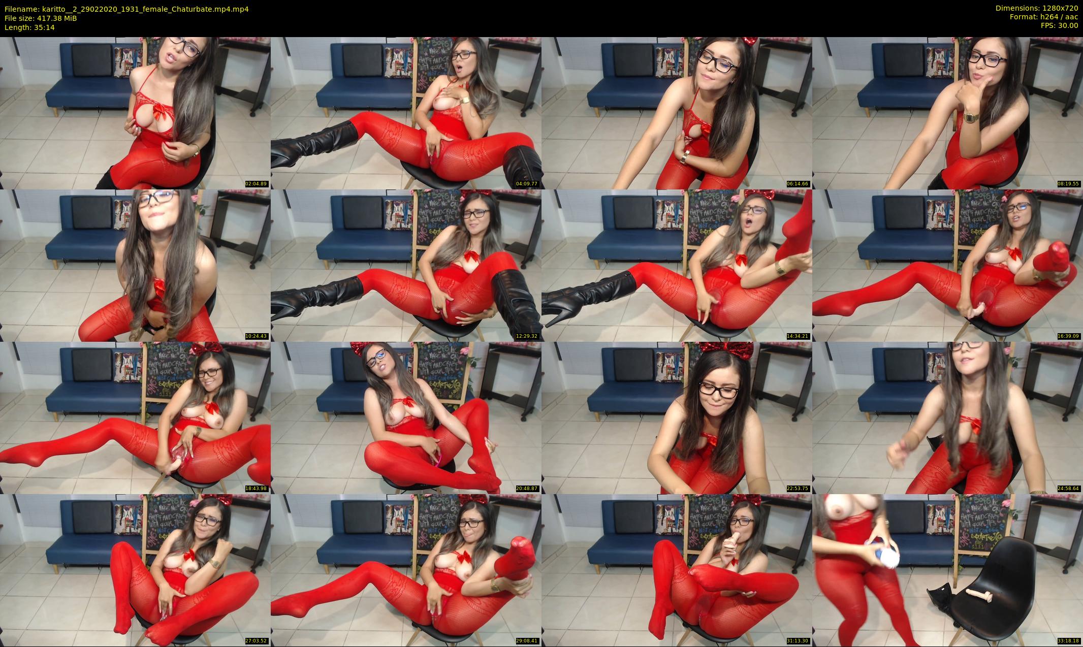 karitto__2 — 36 minute Chaturbate female cam show recording, 720p, Feb 29, 2020