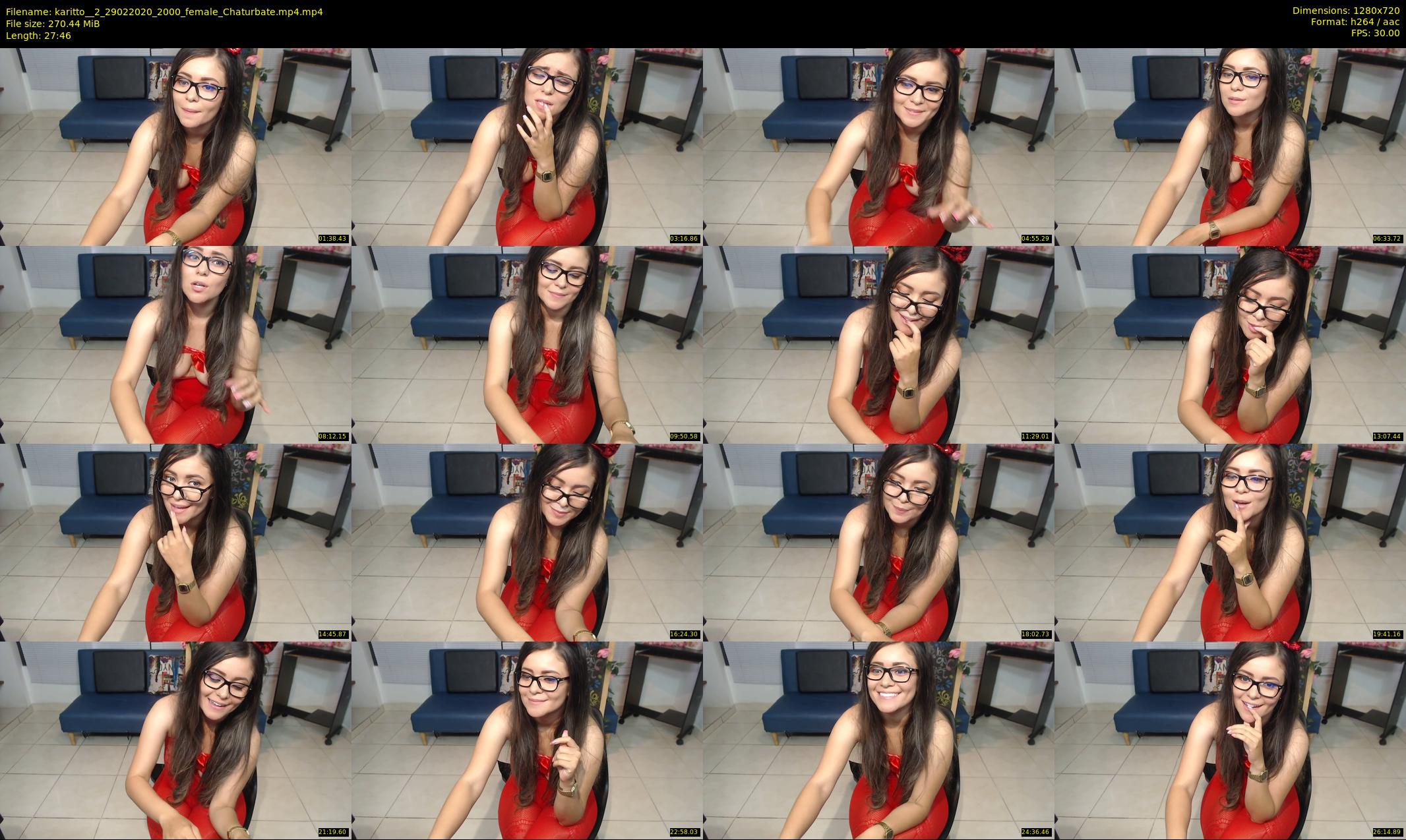 karitto__2 — 28 minute Chaturbate female cam show recording, 720p, Feb 29, 2020