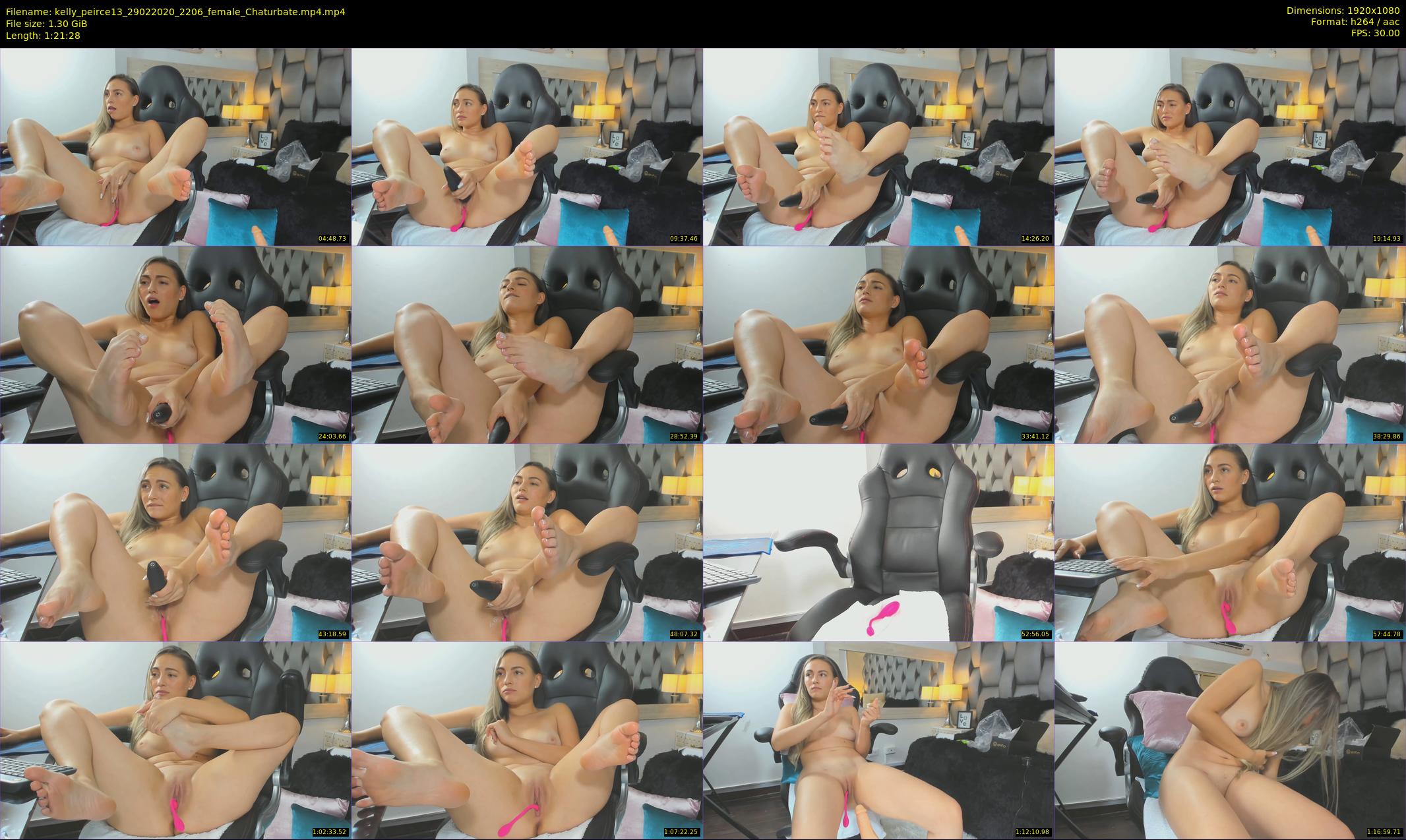 kelly_peirce13 — 82 minute Chaturbate female cam show recording, 1080p, Feb 29, 2020
