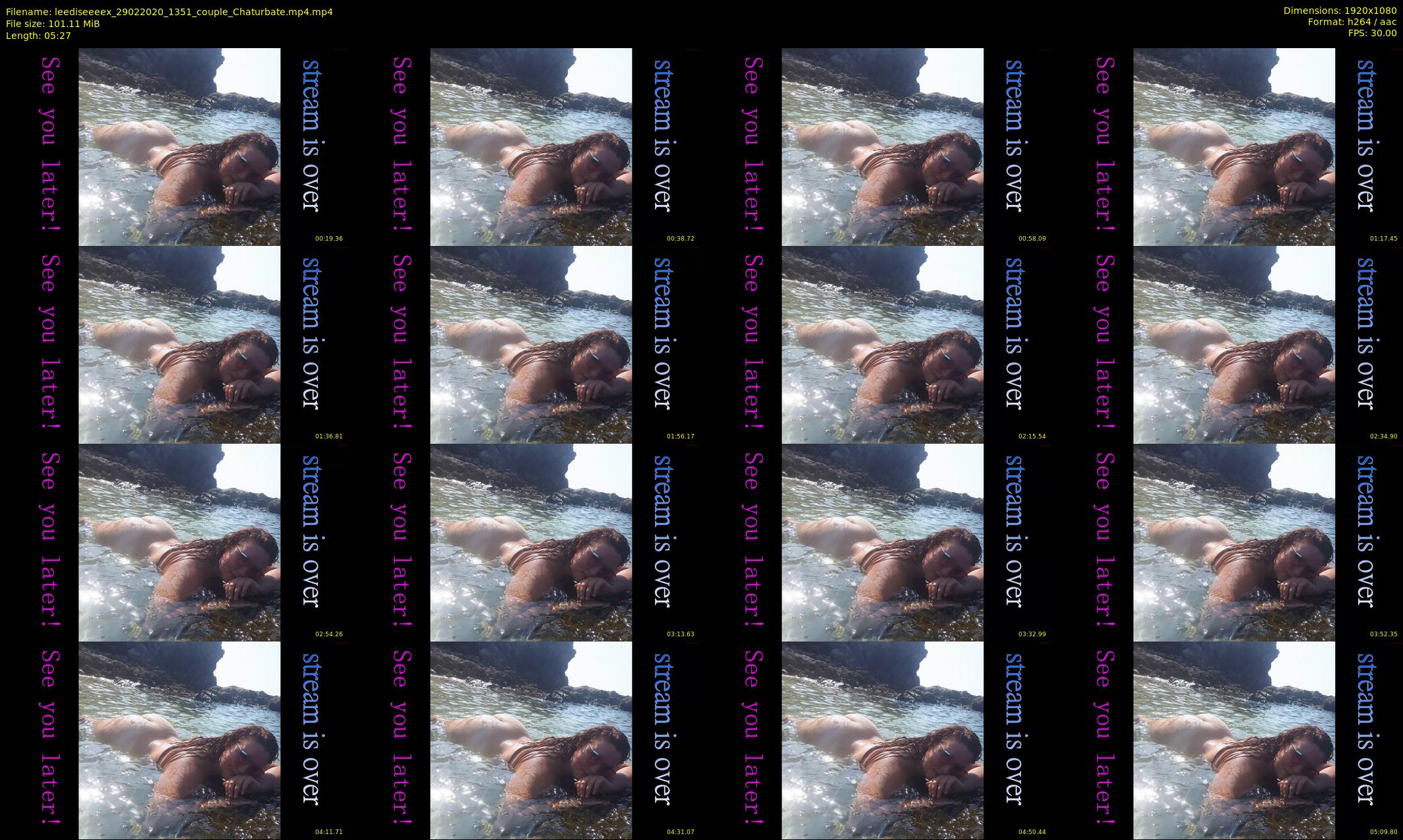 leediseeeex — 6 minute Chaturbate female cam show recording, 1080p, Feb 29, 2020