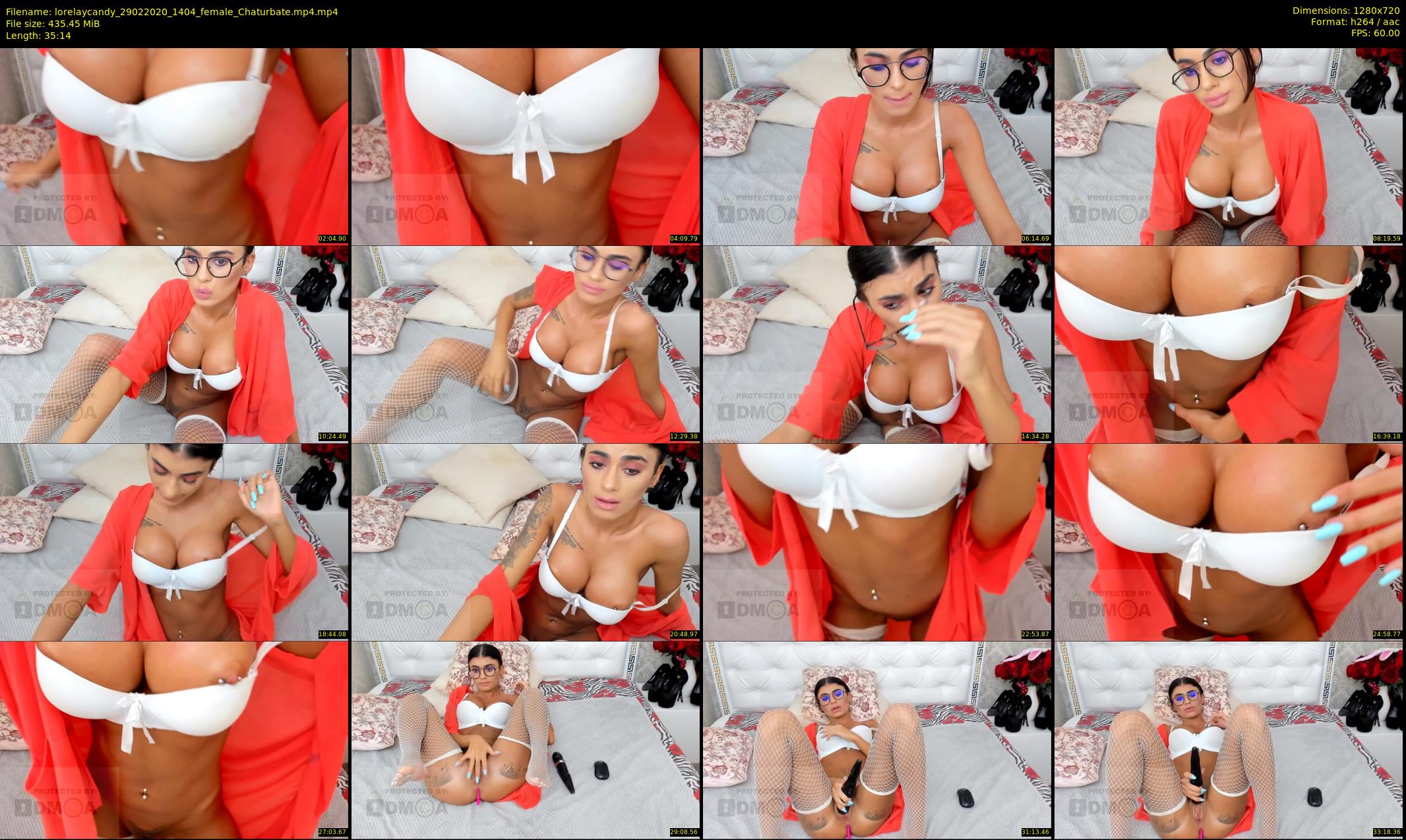 lorelaycandy — 36 minute Chaturbate female cam show recording, 720p, Feb 29, 2020