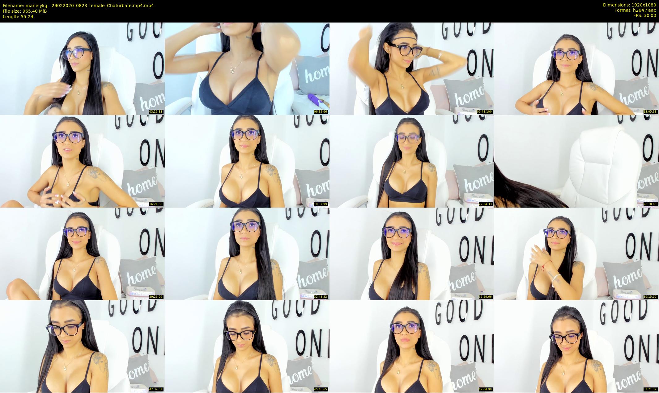 manelykg_ — 56 minute Chaturbate female cam show recording, 1080p, Feb 29, 2020
