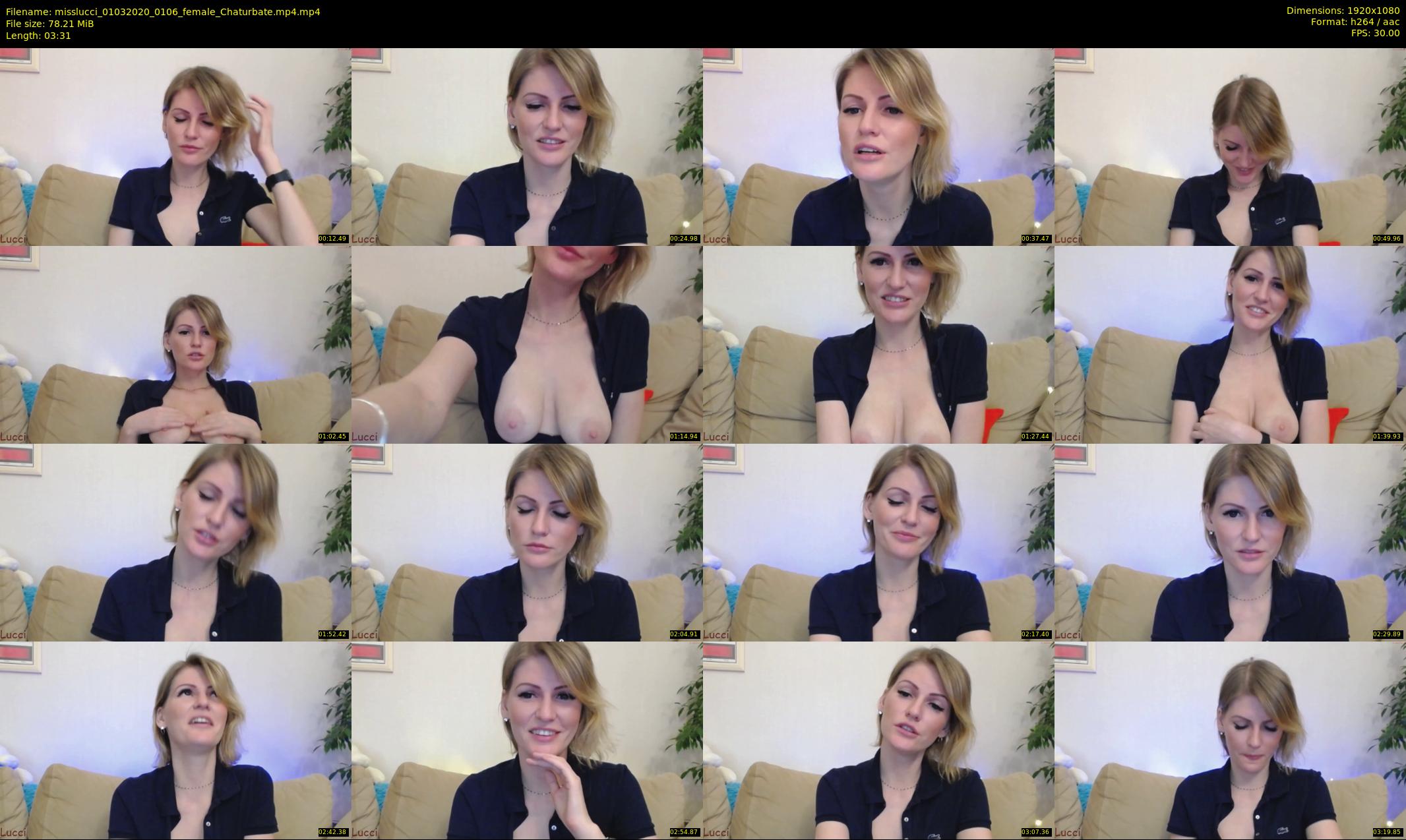 misslucci — 4 minute Chaturbate female cam show recording, 1080p, Mar 1, 2020