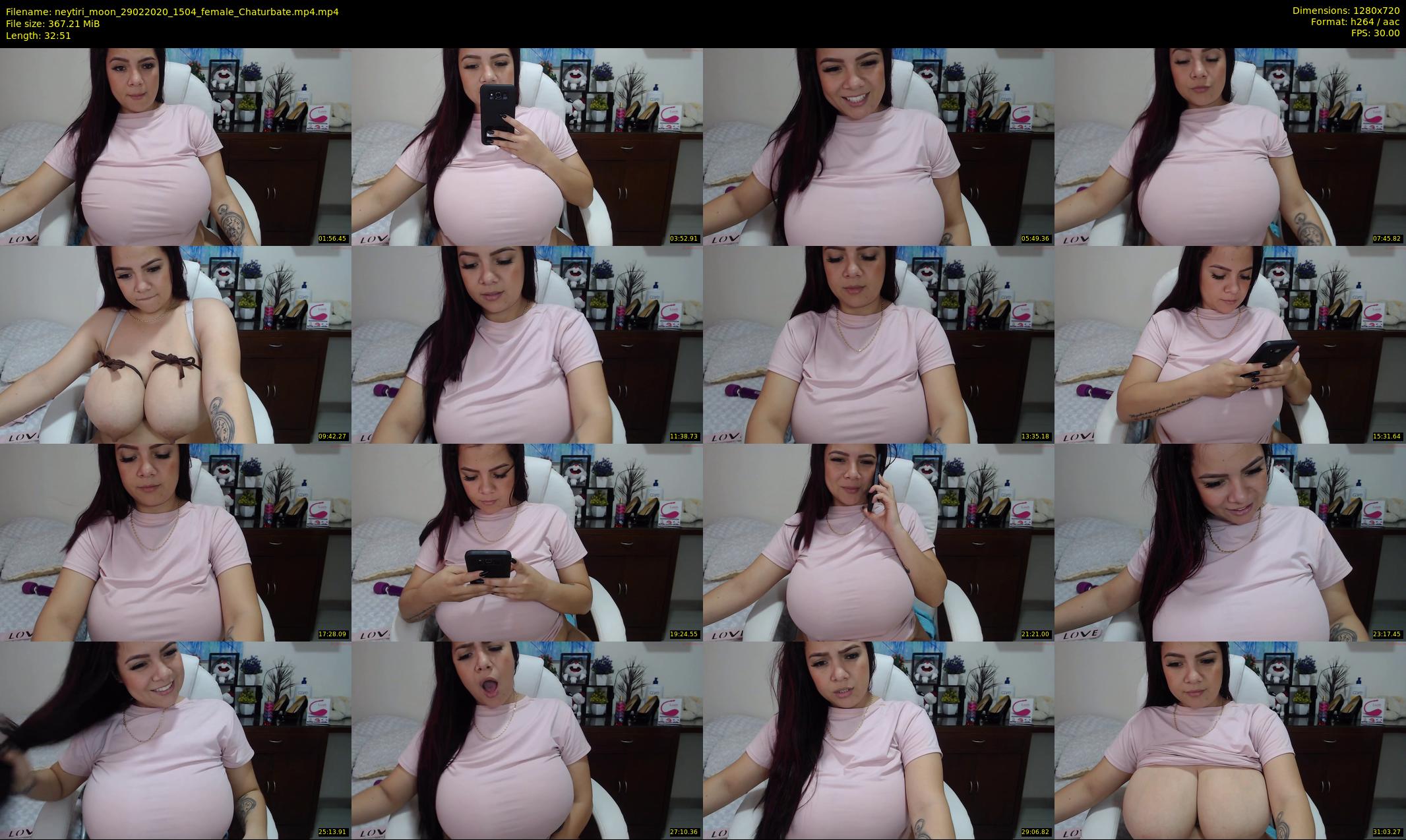 neytiri_moon — 33 minute Chaturbate female cam show recording, 720p, Feb 29, 2020