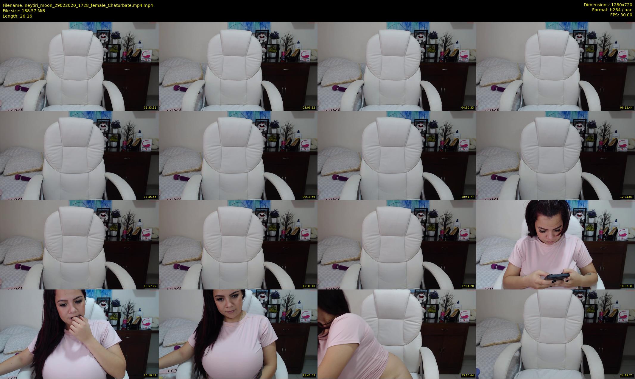 neytiri_moon — 27 minute Chaturbate female cam show recording, 720p, Feb 29, 2020