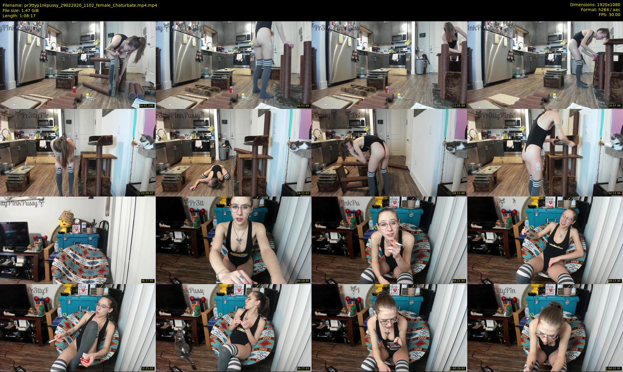 pr3ttyp1nkpussy — 69 minute Chaturbate couple cam show recording, 1080p, Feb 29, 2020
