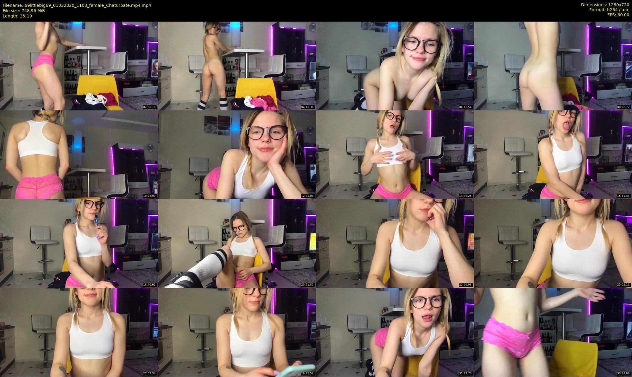 69littlebig69 — 36 minute Chaturbate couple cam show recording, 720p, Mar 1, 2020