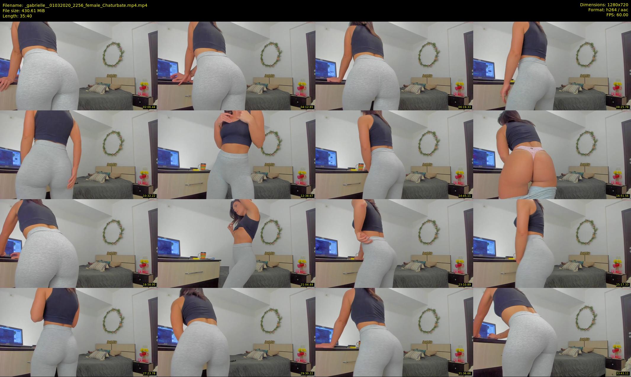 _gabrielle_ — 36 minute Chaturbate female cam show recording, 720p, Mar 1, 2020
